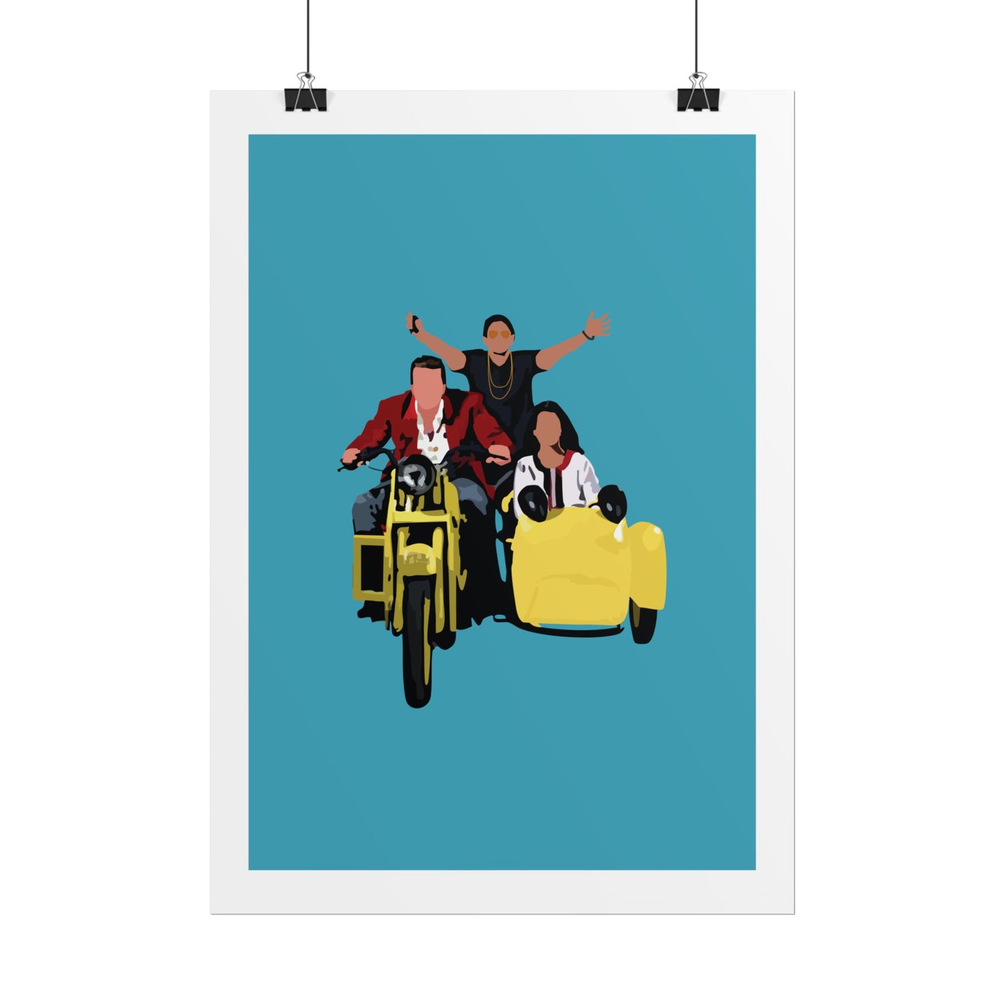 Munna Bhai MBBS - Sanjay Dutt - Vidya Balan - Circuit - Arshad Warsi - Rolled Posters - Fun Road Trip Design