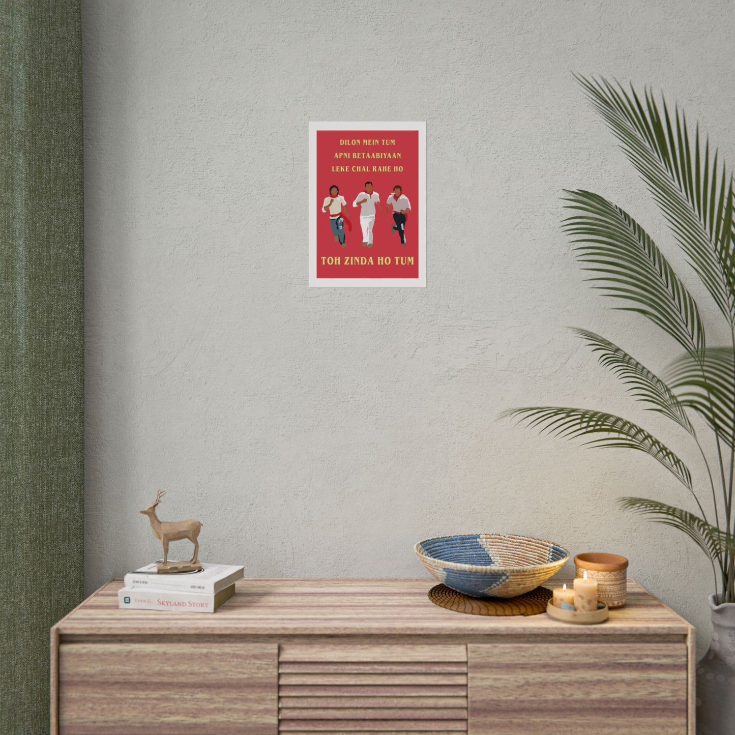 Inspirational Rolled Poster - Zindagi Na Milegi Dobara - 'Toh Zinda Ho Tum'