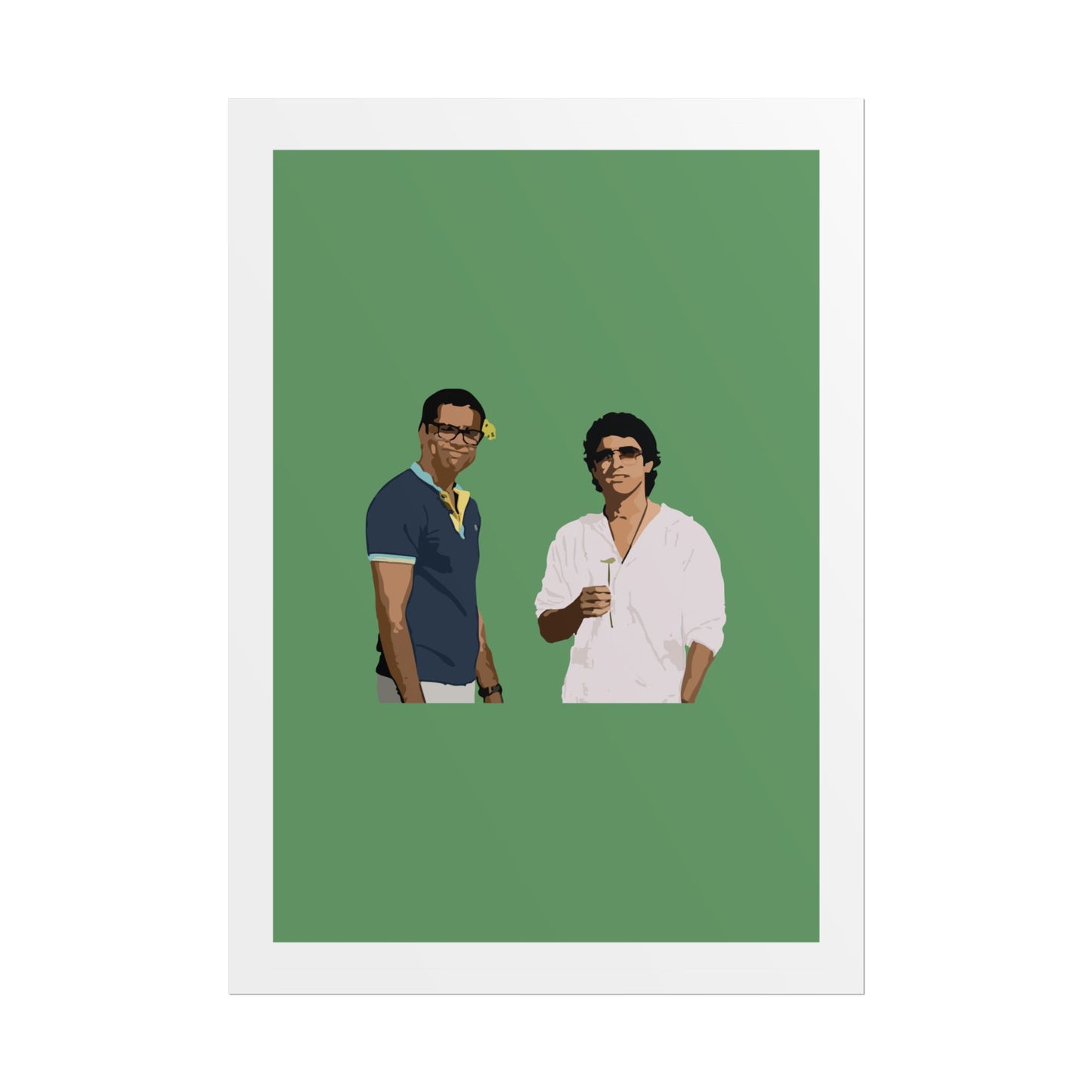 Zindagi Na Milegi Dobara - Vintage-Inspired Rolled Poster - Iconic Duo Art Print