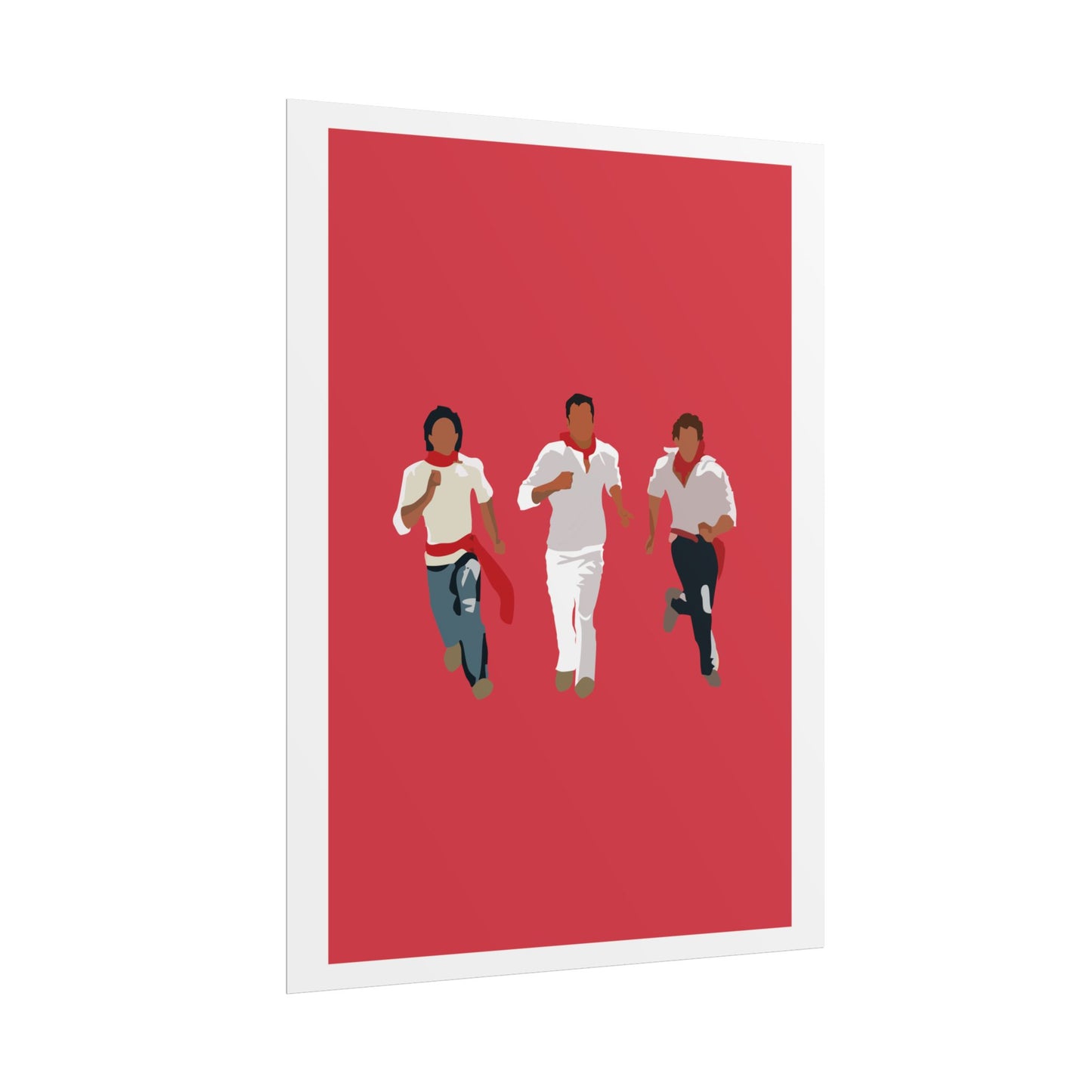 Zindagi Na Milegi Dobara - Rolled Poster - Running Figures Art for Home Decor