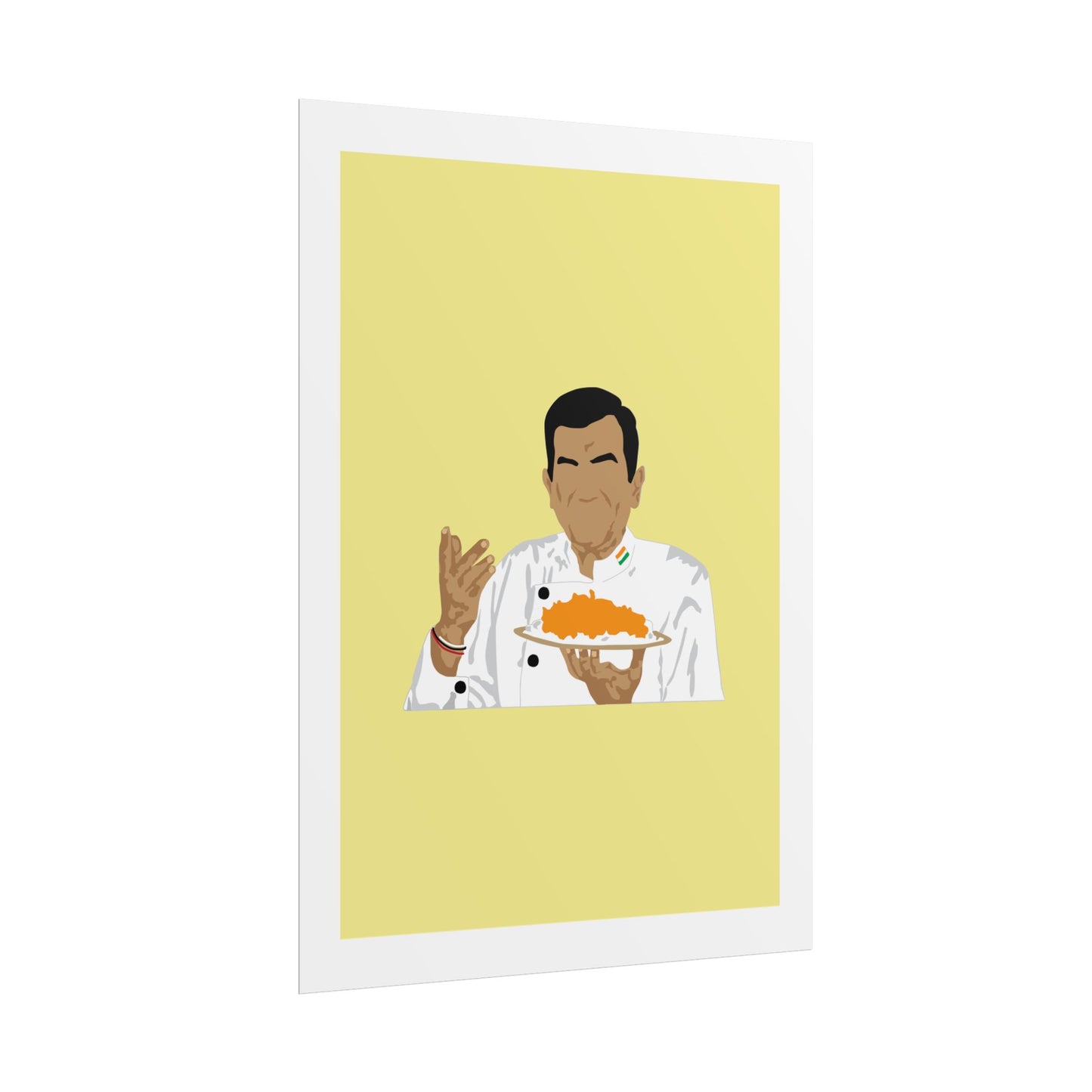 Sanjeev Kapoor - Chef Rolled Poster - Perfect Kitchen Wall Art for Foodies and Culinary Enthusiasts