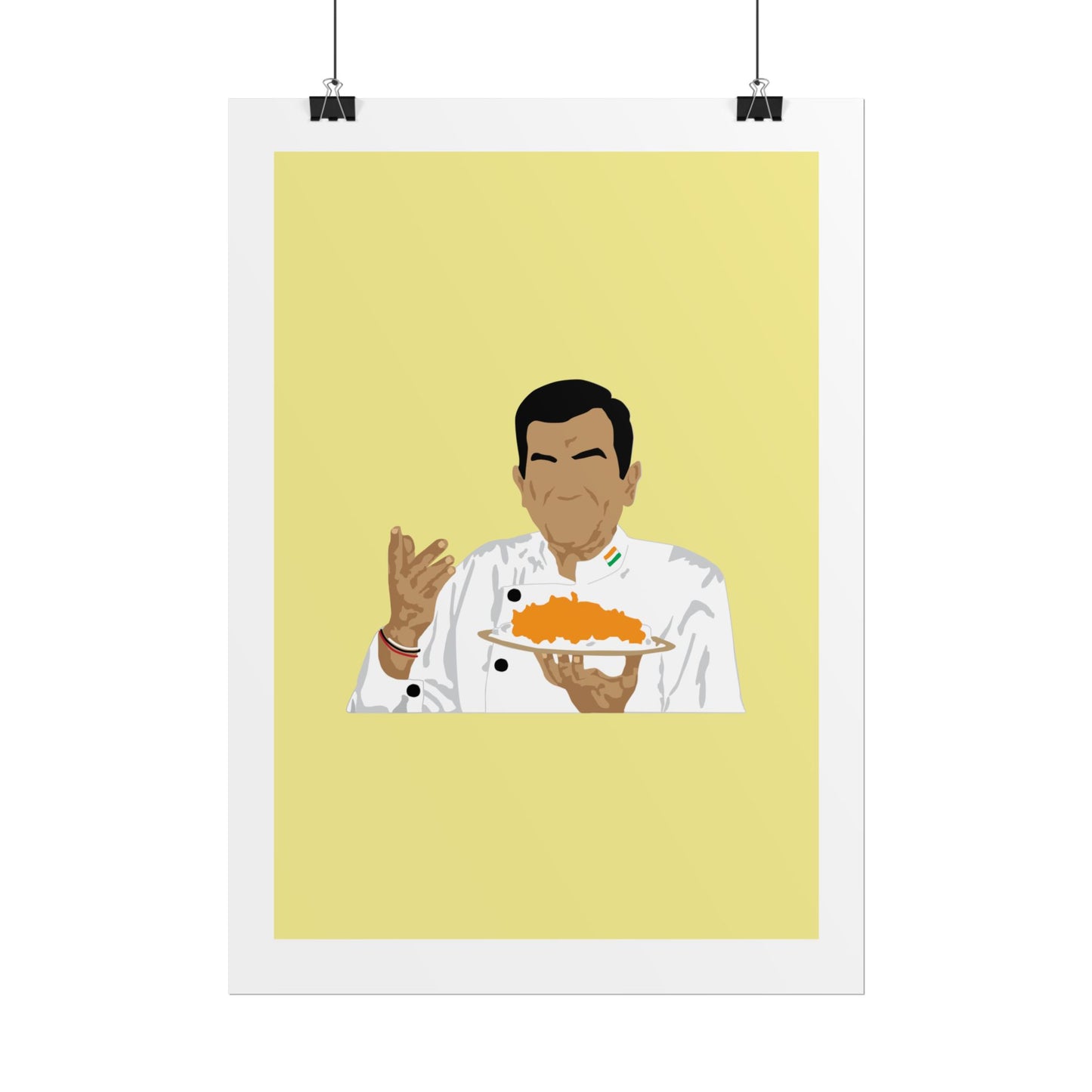 Sanjeev Kapoor - Chef Rolled Poster - Perfect Kitchen Wall Art for Foodies and Culinary Enthusiasts