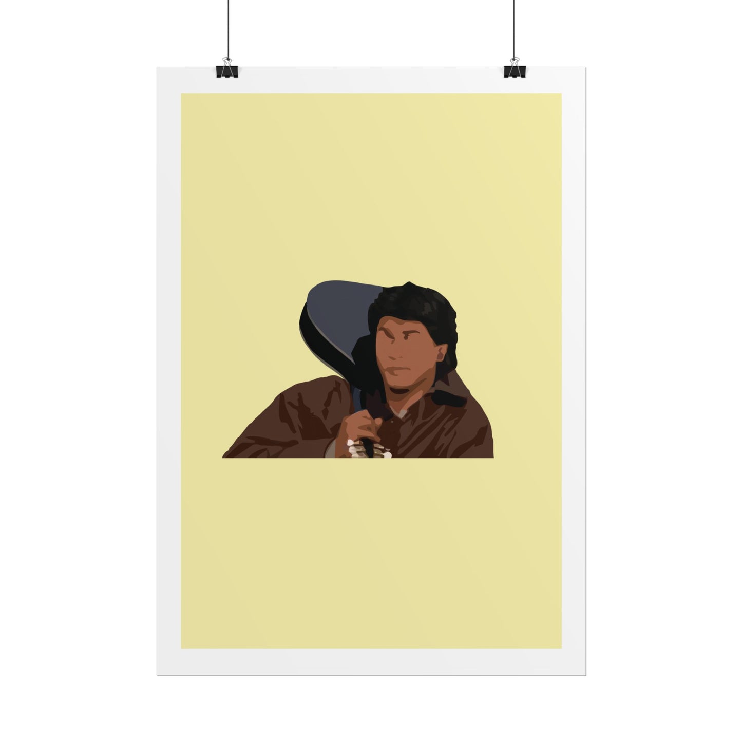 Rolled Poster - Vintage Art Print - Shah Rukh Khan - Dilwale Dulhania Le Jayenge