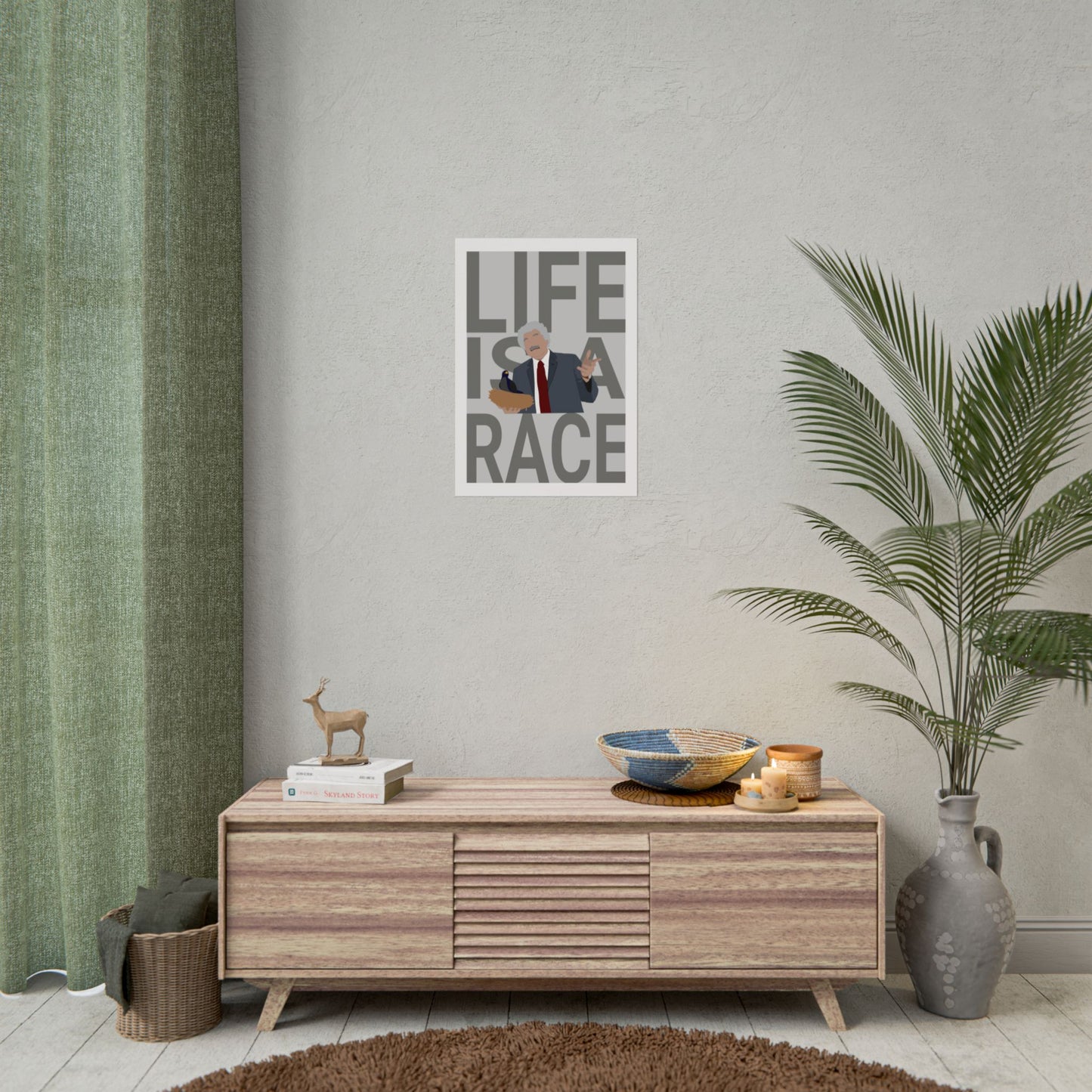 Rolled Posters - Life Is A Race - 3 Idiots