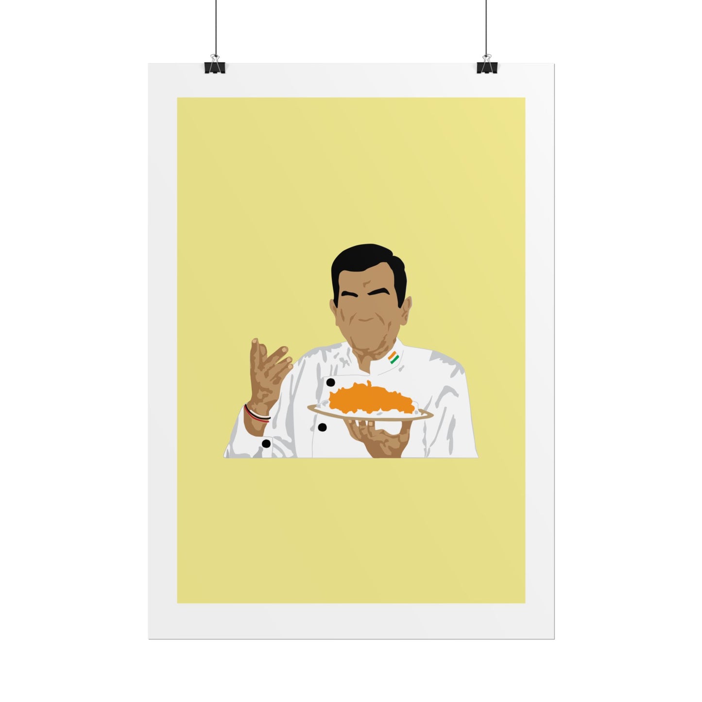 Sanjeev Kapoor - Chef Rolled Poster - Perfect Kitchen Wall Art for Foodies and Culinary Enthusiasts
