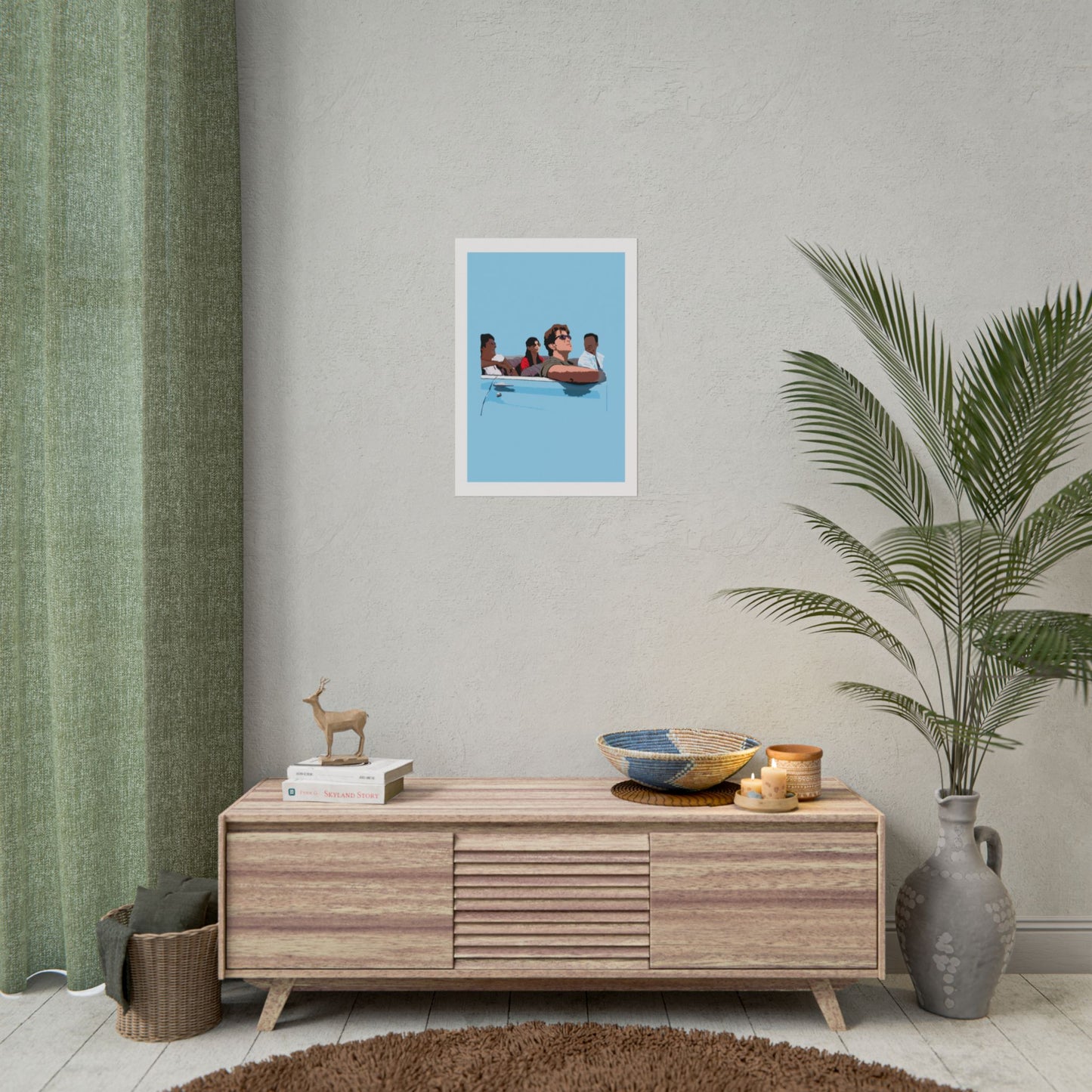Zindagi Na Milegi Dobara - Retro Road Trip Rolled Poster - Vintage Vibes for Home Decor