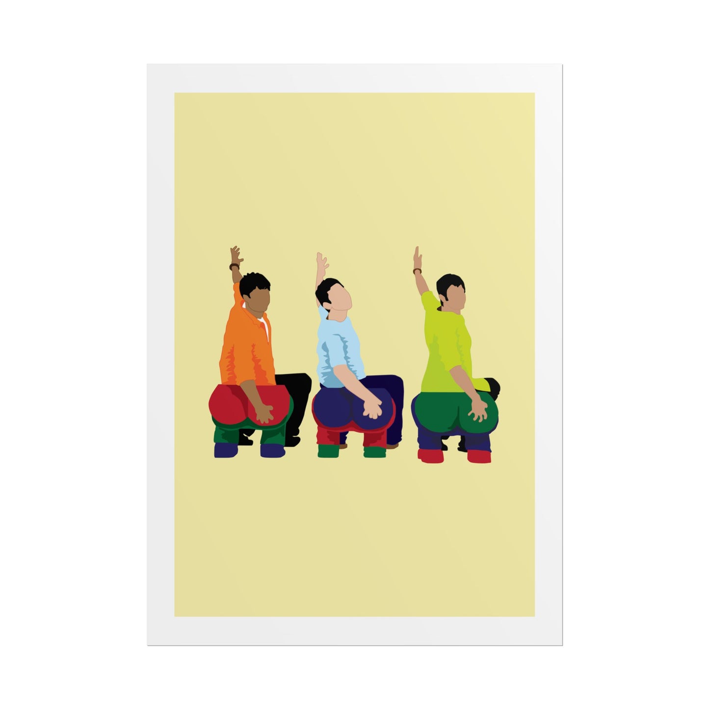 Colorful Motivational Rolled Posters | 3 Idiots | All Is Well