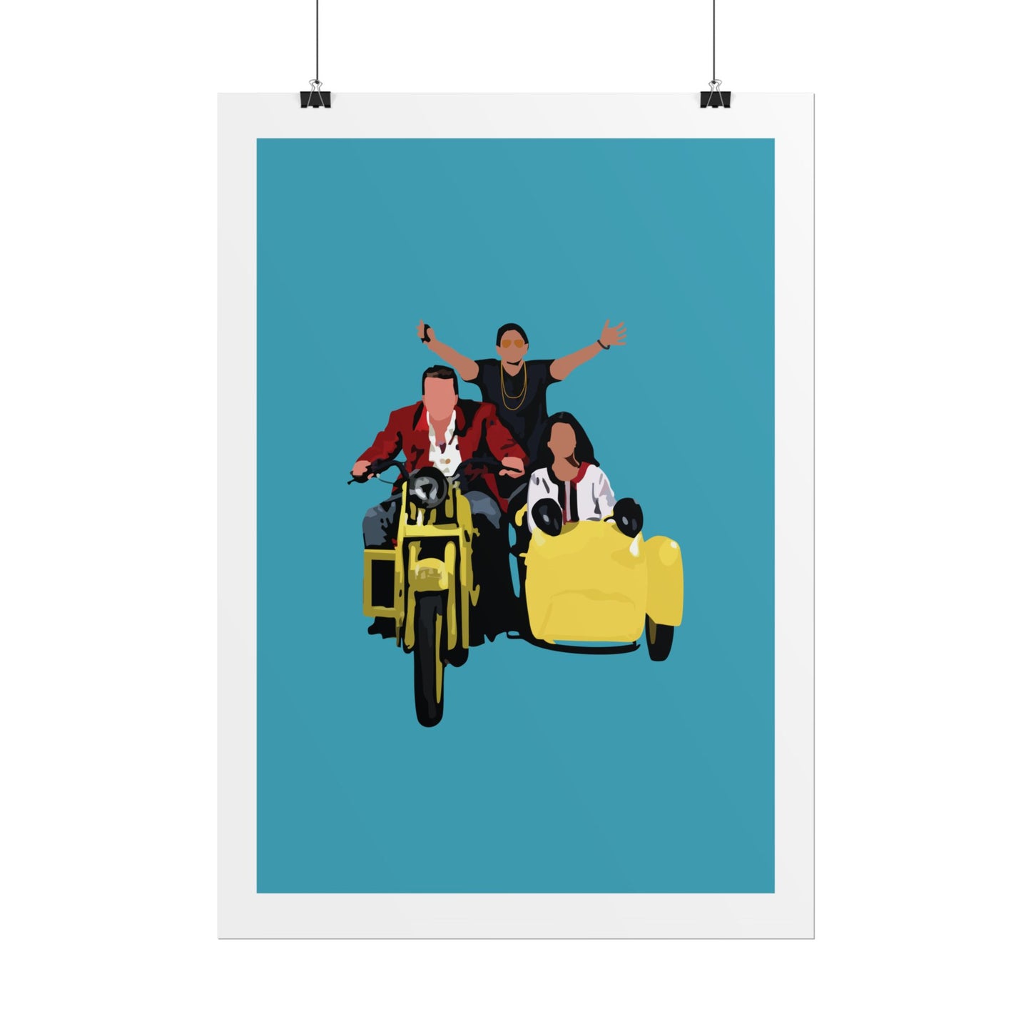 Munna Bhai MBBS - Sanjay Dutt - Vidya Balan - Circuit - Arshad Warsi - Rolled Posters - Fun Road Trip Design