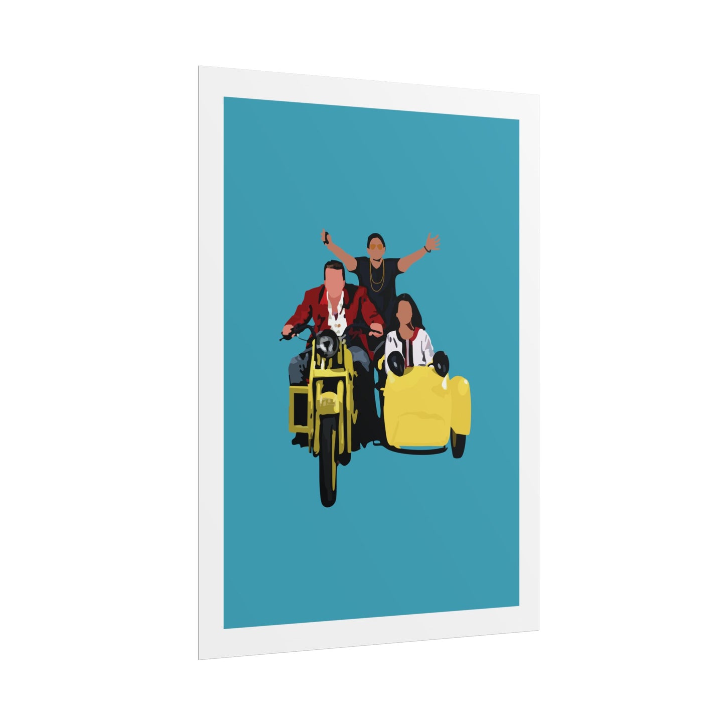 Munna Bhai MBBS - Sanjay Dutt - Vidya Balan - Circuit - Arshad Warsi - Rolled Posters - Fun Road Trip Design