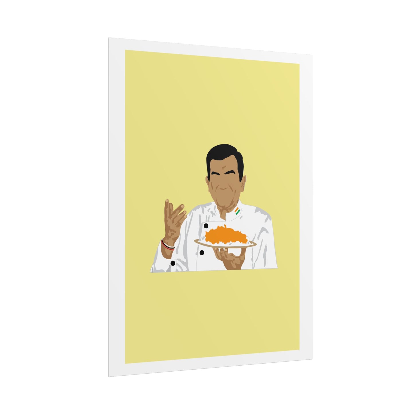 Sanjeev Kapoor - Chef Rolled Poster - Perfect Kitchen Wall Art for Foodies and Culinary Enthusiasts