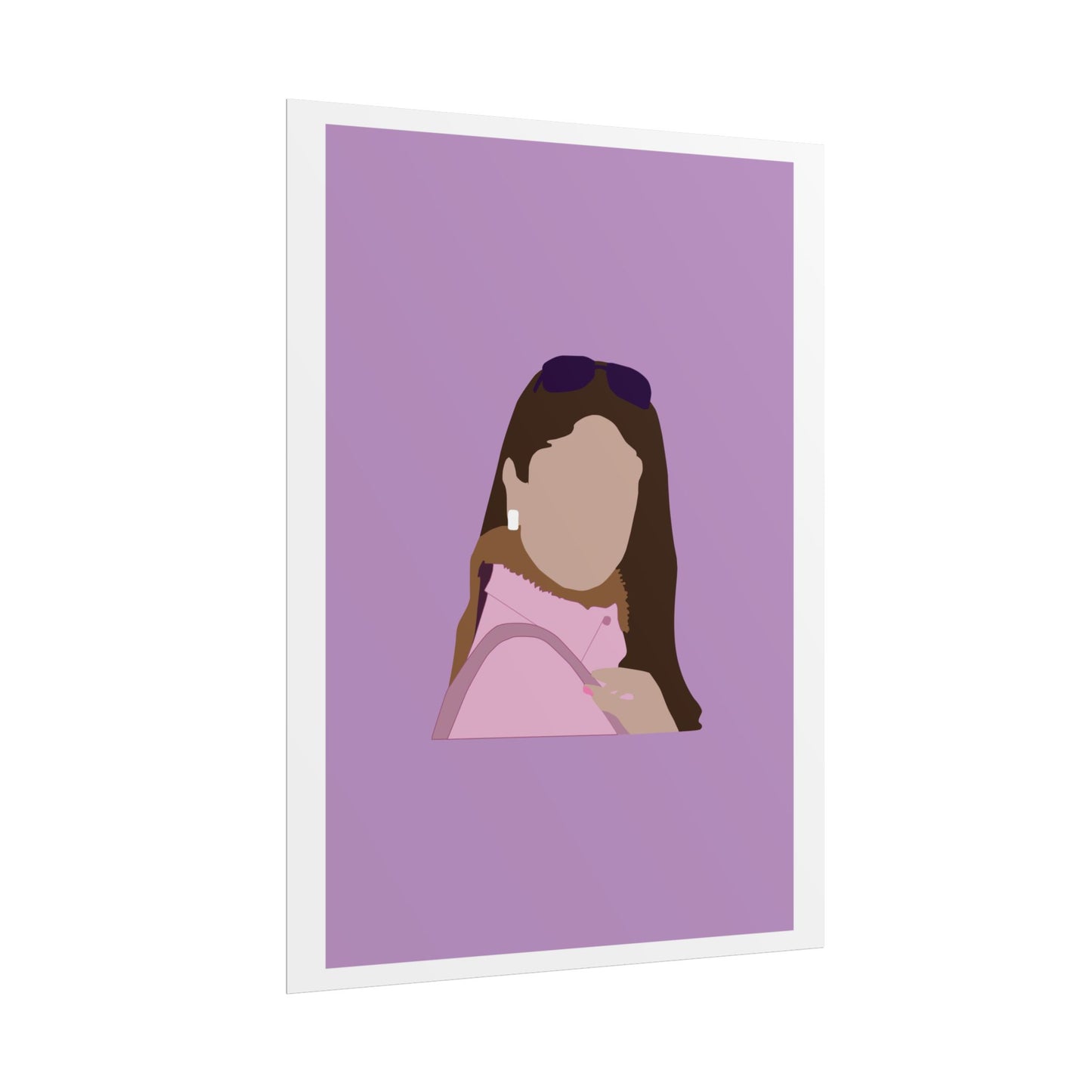 Kabhi Khushi Kabhi Gham - Kareena Kapoor - Chic Minimalist Rolled Poster - Modern Art Décor