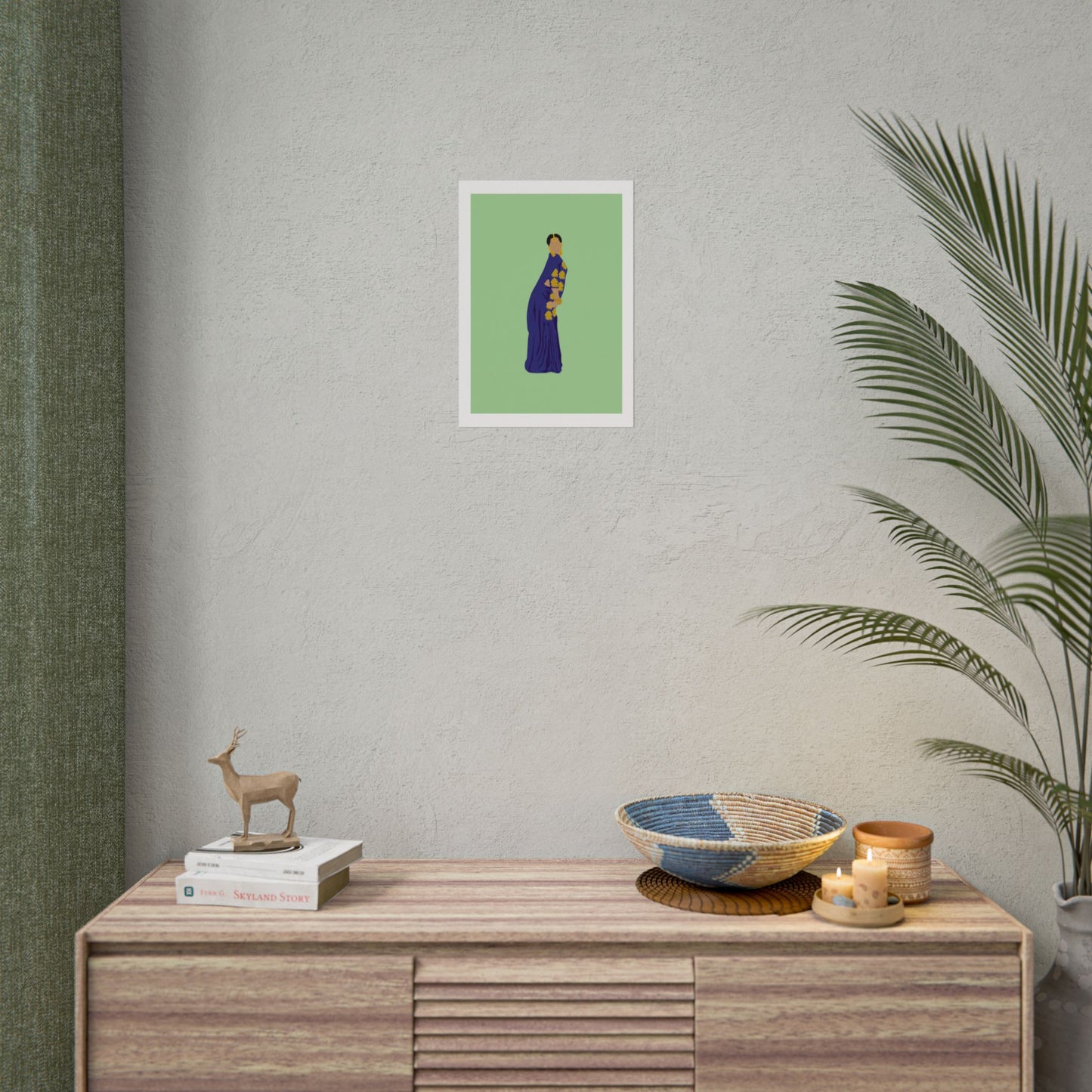 Hum Aapke Hai Kaun - Madhuri Dixit - Art Rolled Poster - Modern Home Decor