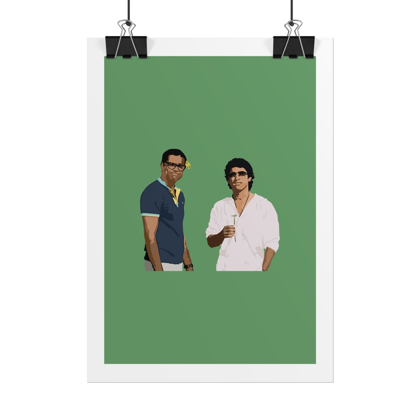 Zindagi Na Milegi Dobara - Vintage-Inspired Rolled Poster - Iconic Duo Art Print