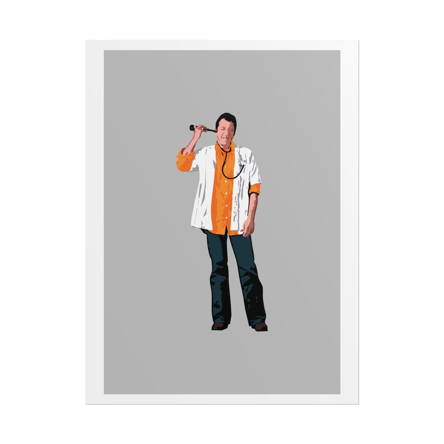Munna Bhai MBBS - Vintage-Inspired Rolled Poster - Retro Movie Character Art