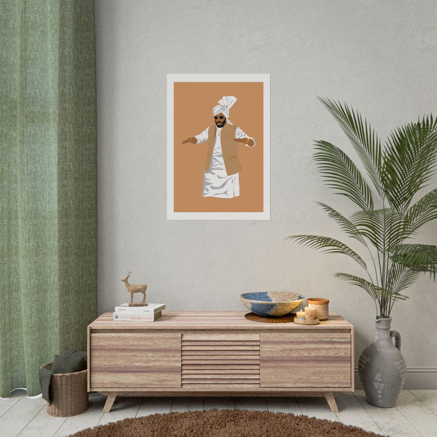 Cultural Rolled Posters | Abhi Shake | Art Print