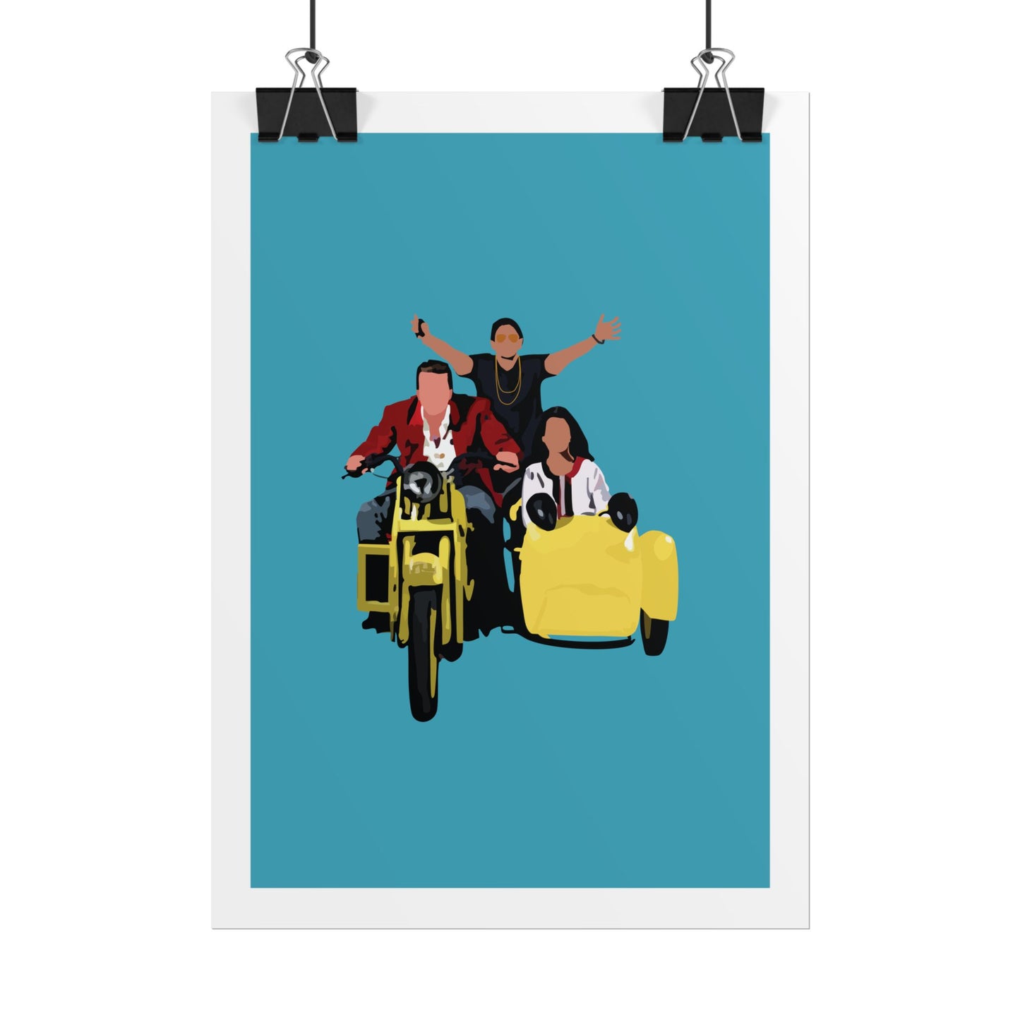 Munna Bhai MBBS - Sanjay Dutt - Vidya Balan - Circuit - Arshad Warsi - Rolled Posters - Fun Road Trip Design