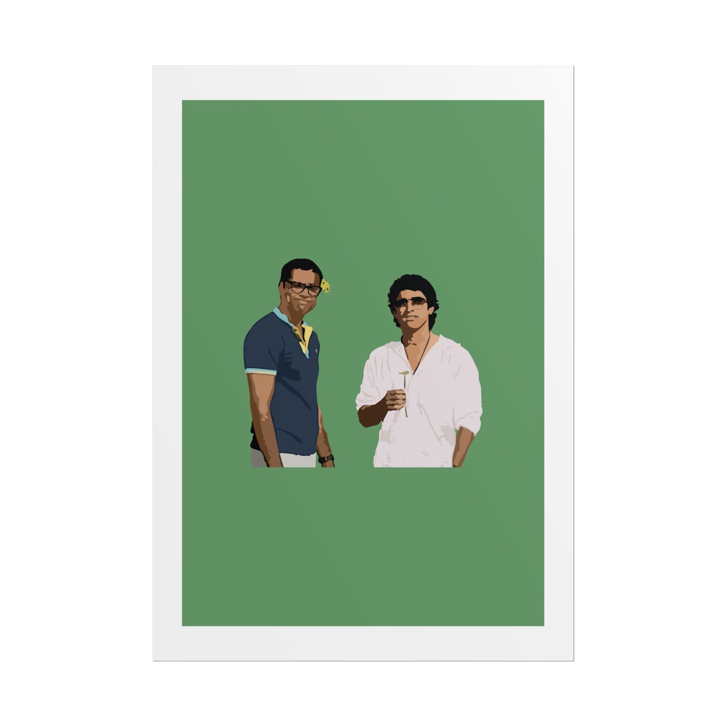 Zindagi Na Milegi Dobara - Vintage-Inspired Rolled Poster - Iconic Duo Art Print