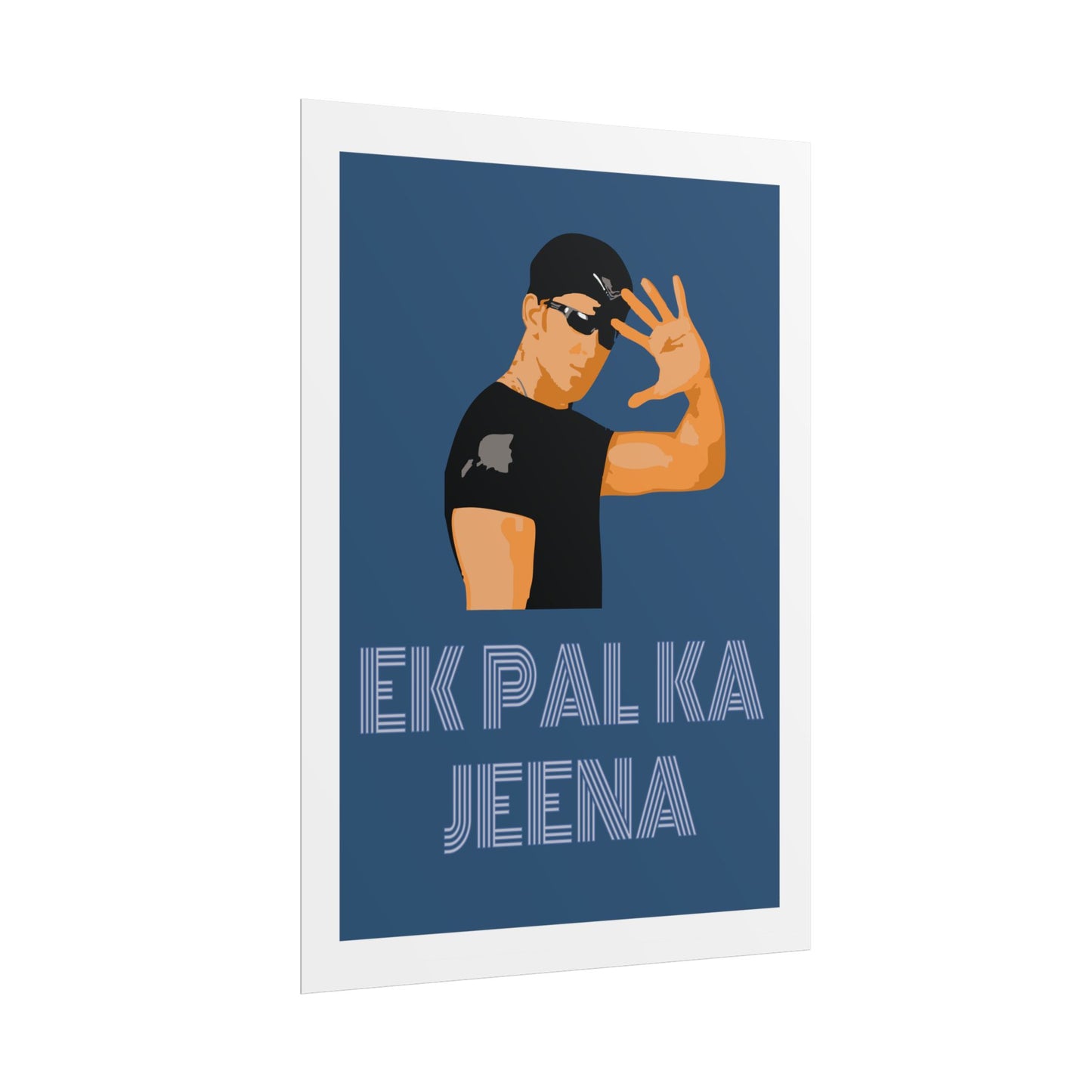 Kaho Na Pyaar Hai - EK PALKA JEENA - Hrithik Roshan - Rolled Poster - Modern Wall Art for Trendsetters