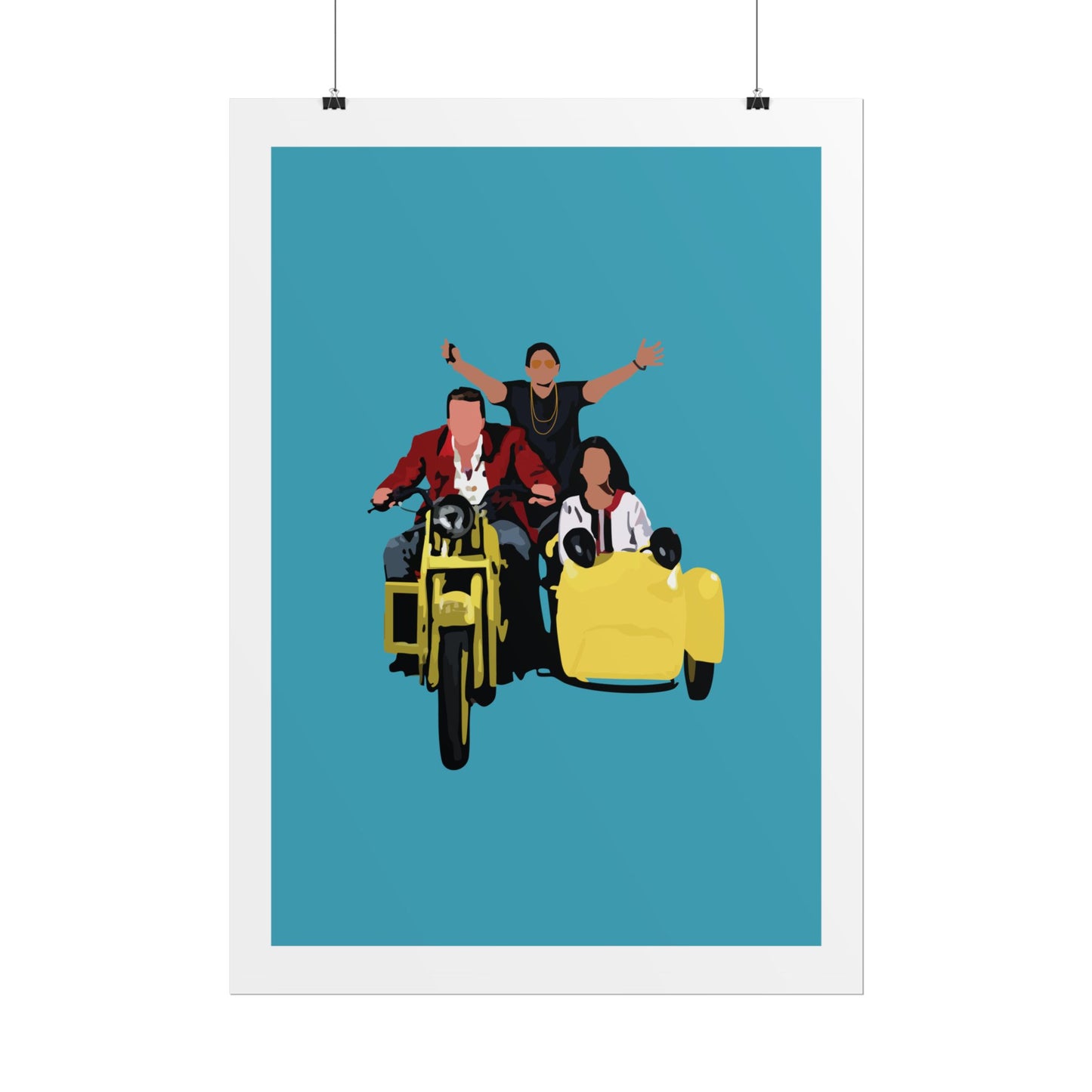 Munna Bhai MBBS - Sanjay Dutt - Vidya Balan - Circuit - Arshad Warsi - Rolled Posters - Fun Road Trip Design