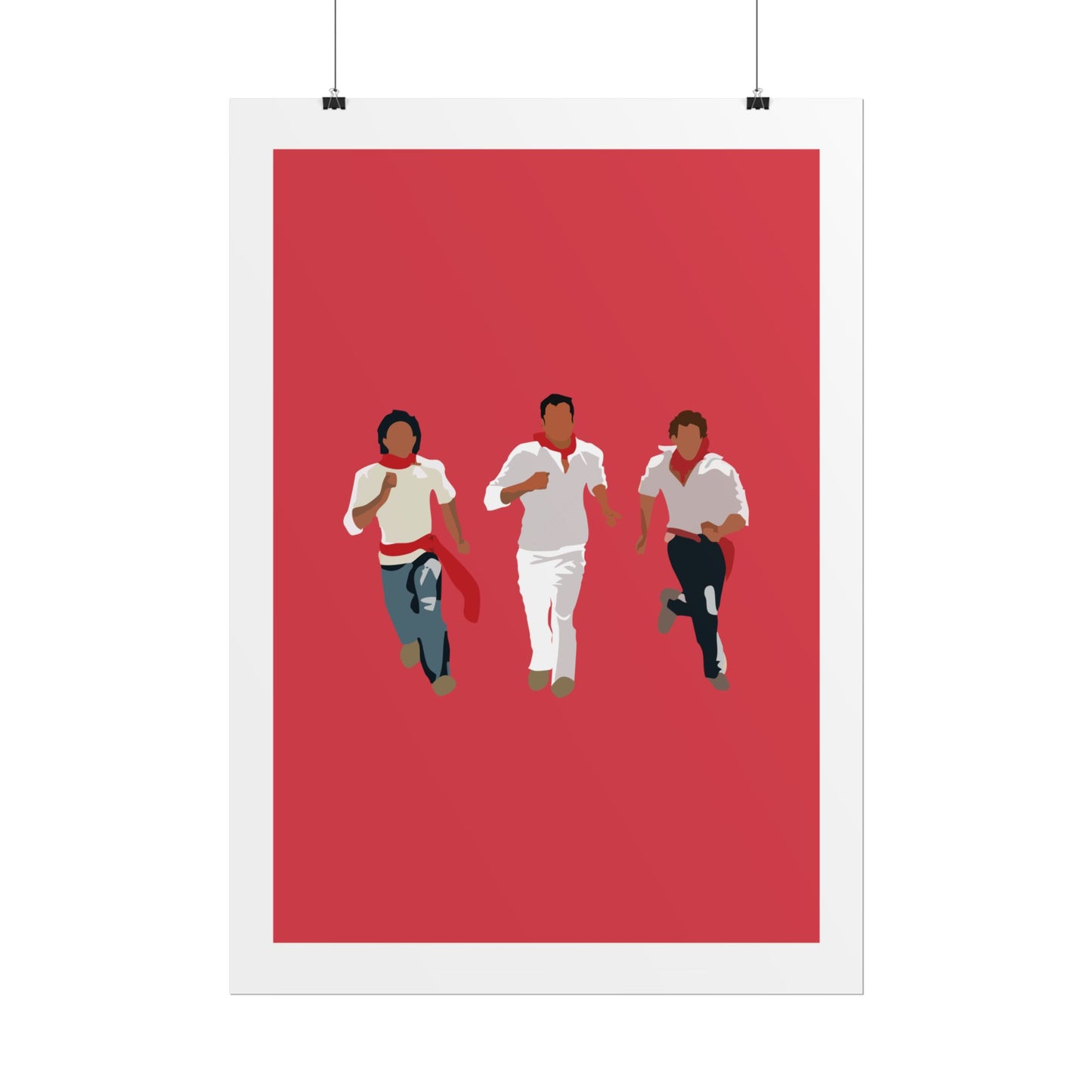 Zindagi Na Milegi Dobara - Rolled Poster - Running Figures Art for Home Decor
