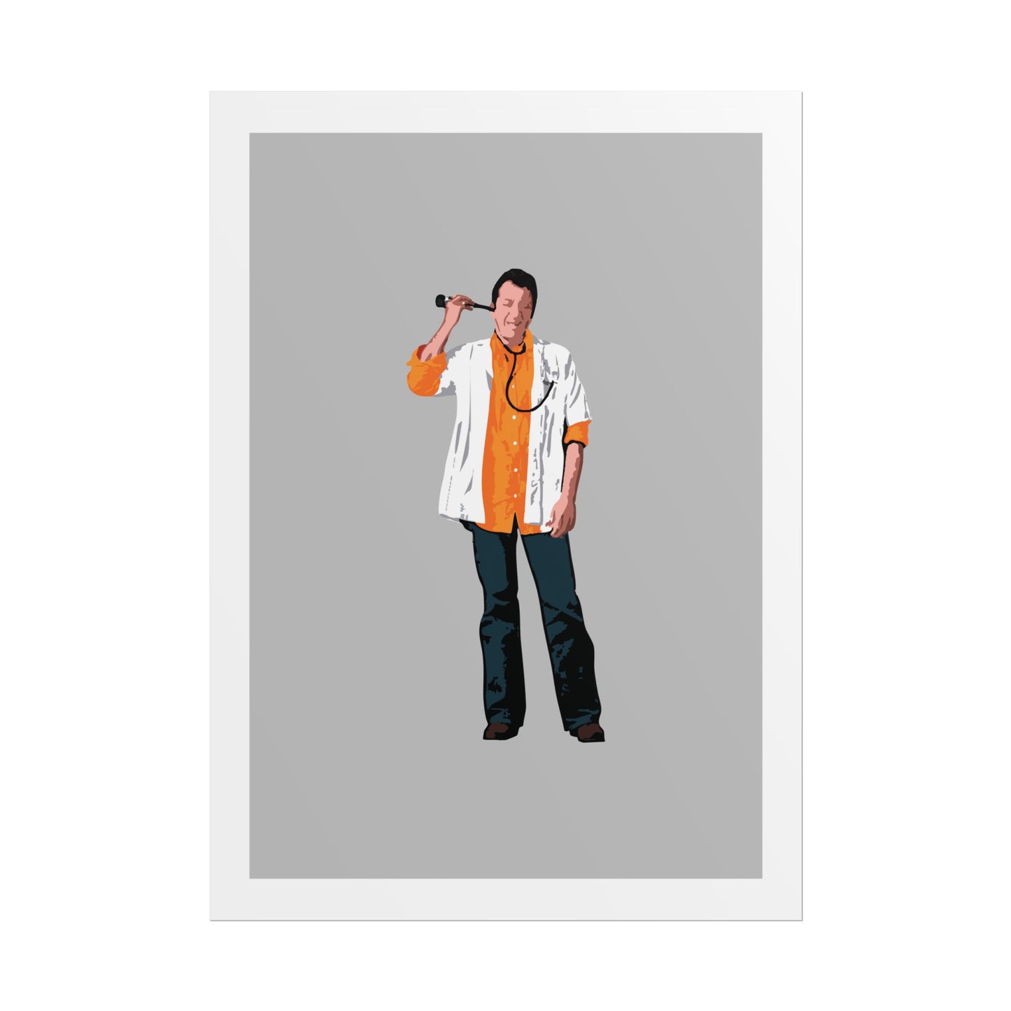 Munna Bhai MBBS - Vintage-Inspired Rolled Poster - Retro Movie Character Art