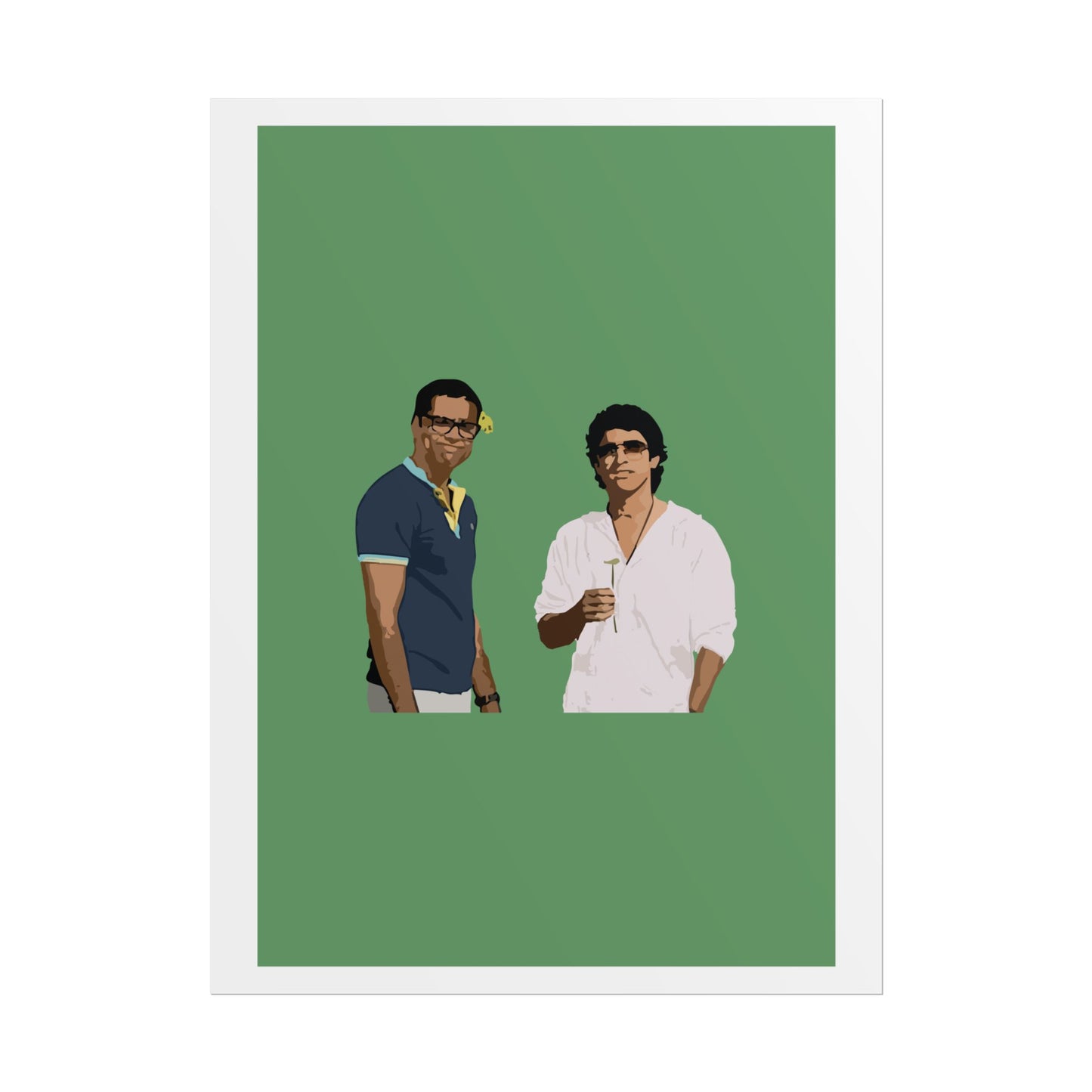Zindagi Na Milegi Dobara - Vintage-Inspired Rolled Poster - Iconic Duo Art Print