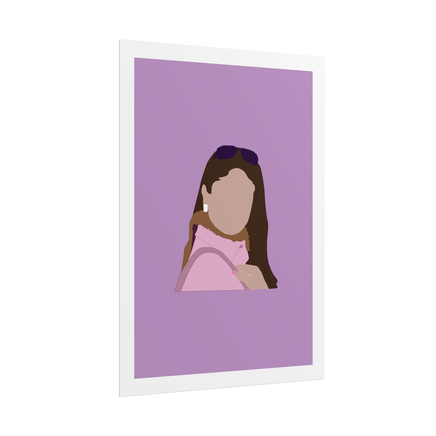 Kabhi Khushi Kabhi Gham - Kareena Kapoor - Chic Minimalist Rolled Poster - Modern Art Décor