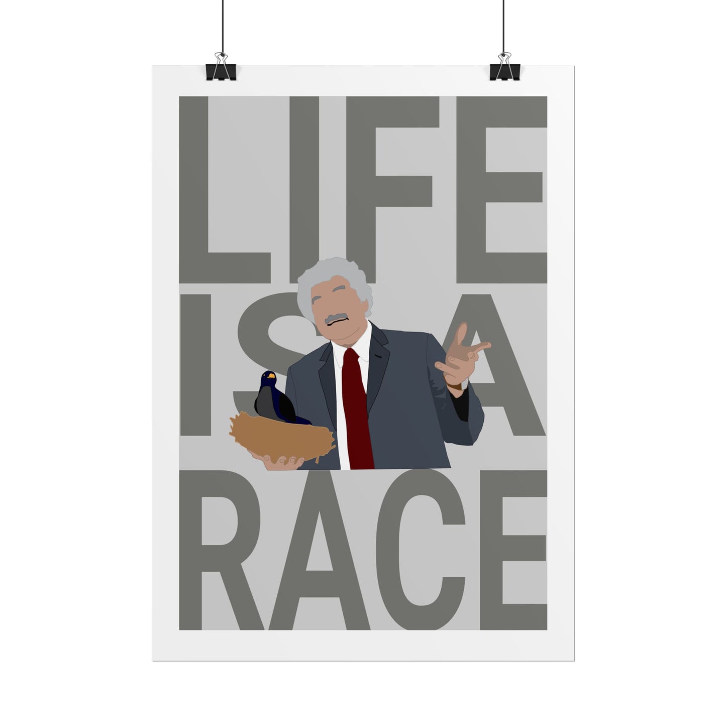Rolled Posters - Life Is A Race - 3 Idiots