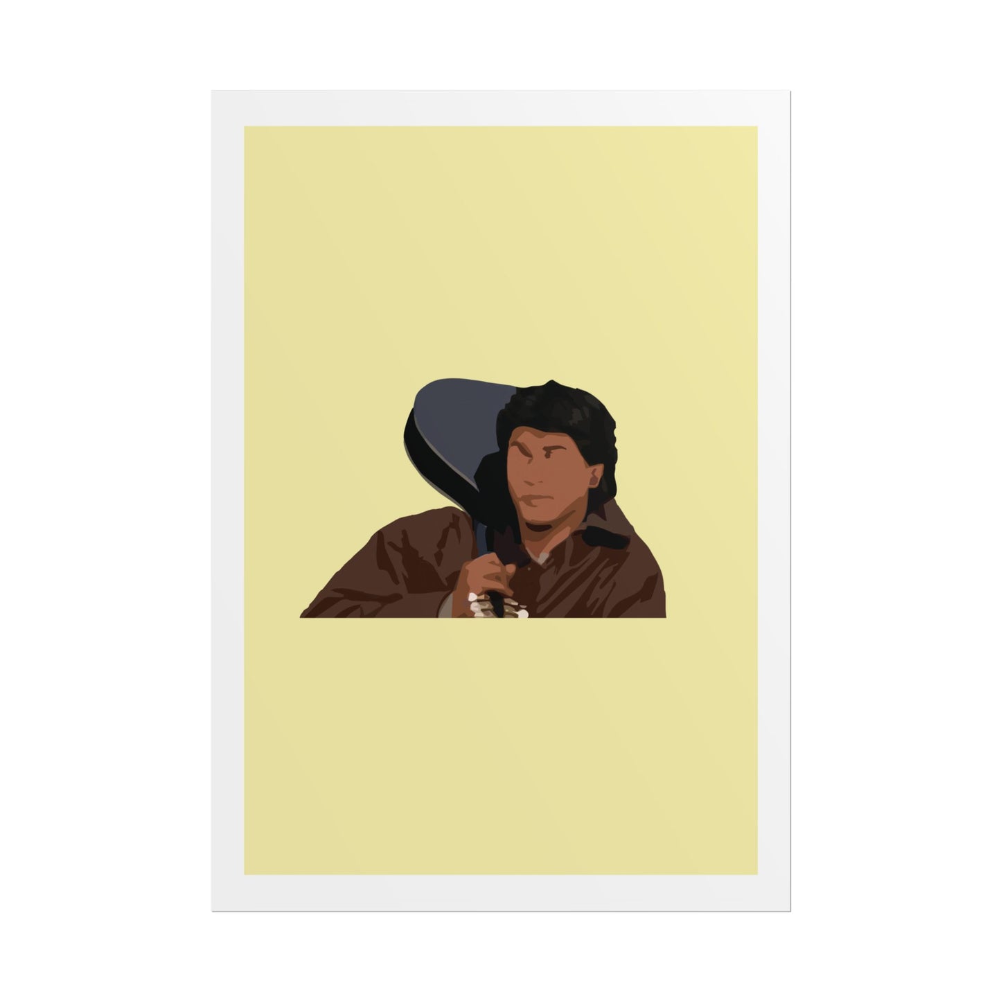 Rolled Poster - Vintage Art Print - Shah Rukh Khan - Dilwale Dulhania Le Jayenge