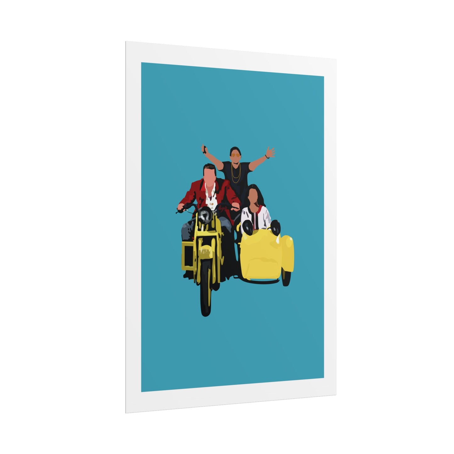 Munna Bhai MBBS - Sanjay Dutt - Vidya Balan - Circuit - Arshad Warsi - Rolled Posters - Fun Road Trip Design