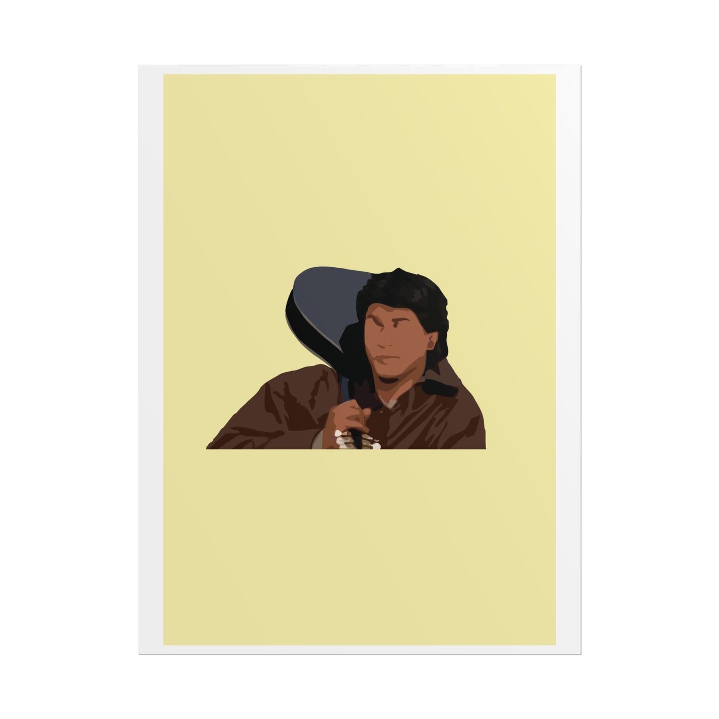 Rolled Poster - Vintage Art Print - Shah Rukh Khan - Dilwale Dulhania Le Jayenge