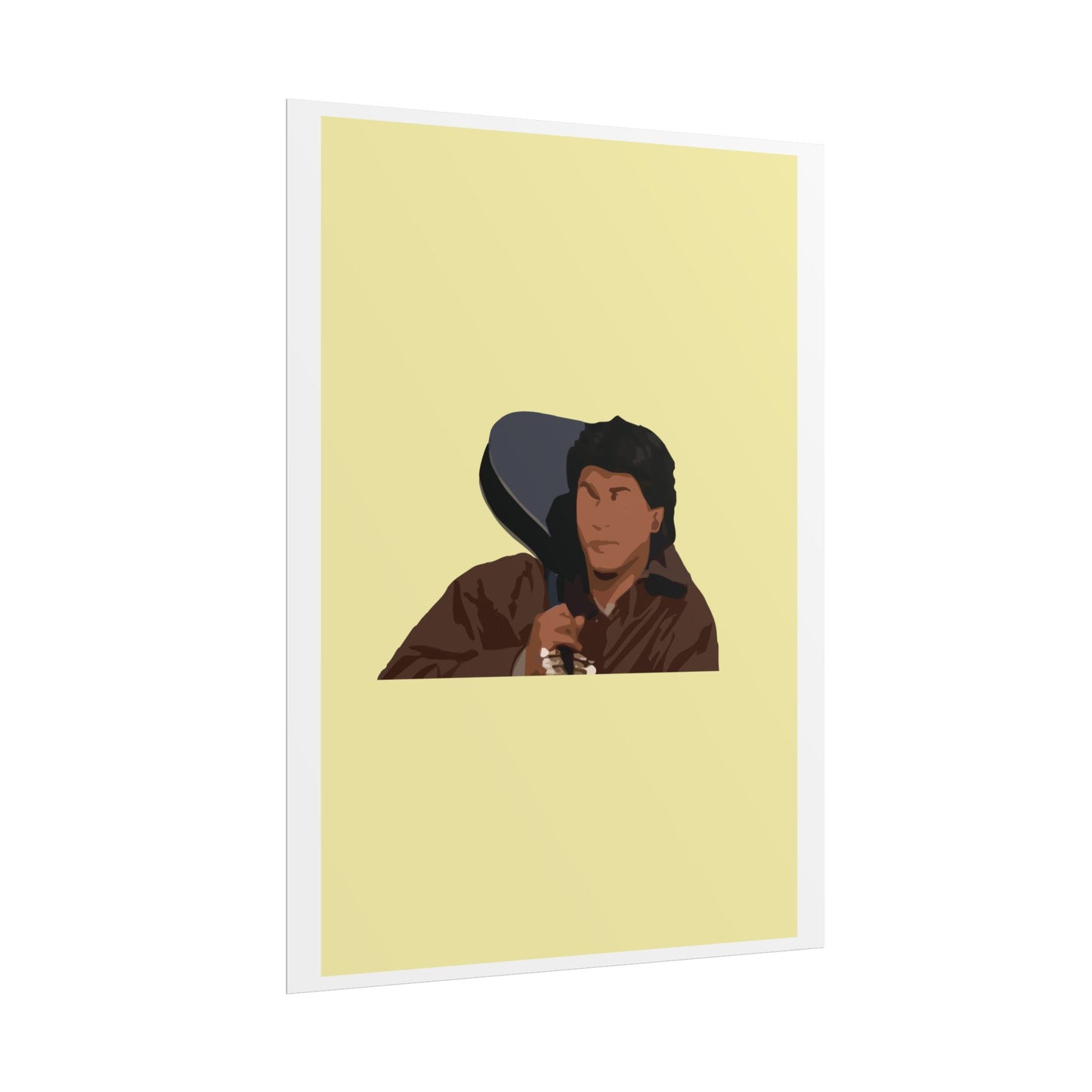 Rolled Poster - Vintage Art Print - Shah Rukh Khan - Dilwale Dulhania Le Jayenge