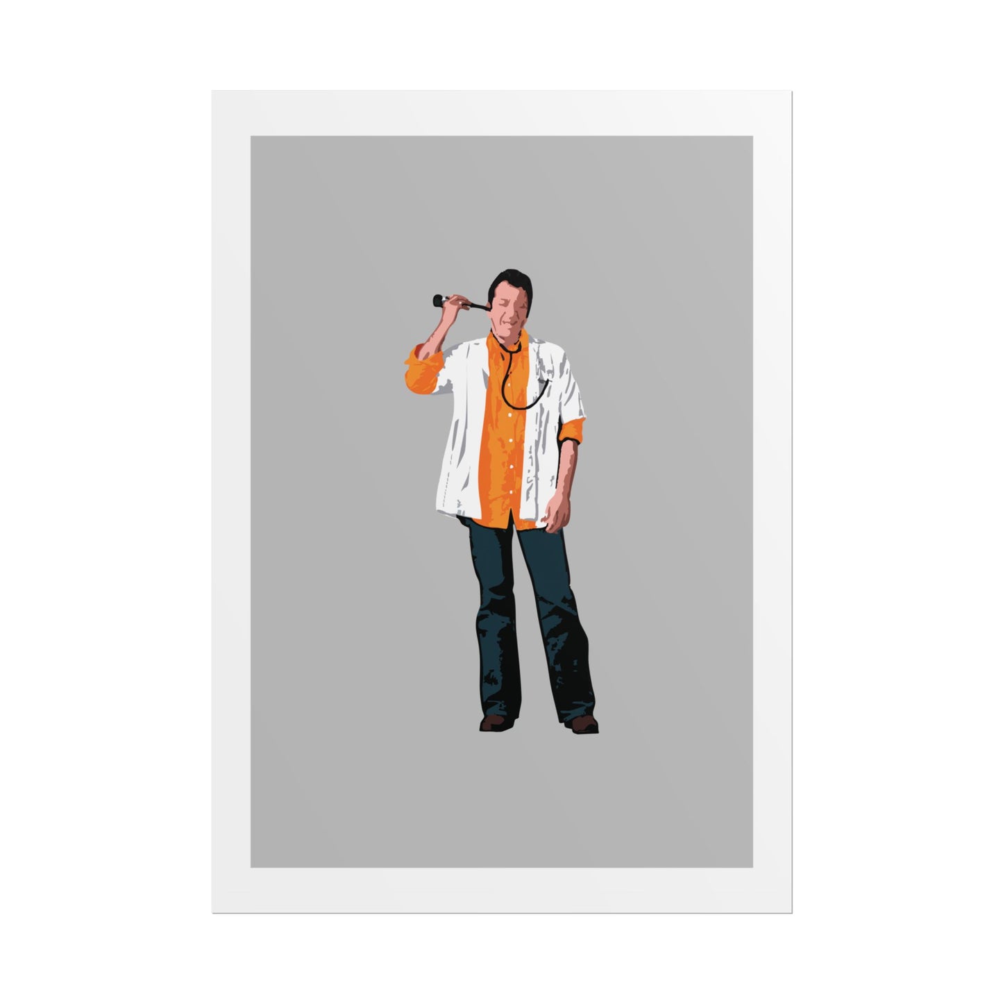 Munna Bhai MBBS - Vintage-Inspired Rolled Poster - Retro Movie Character Art