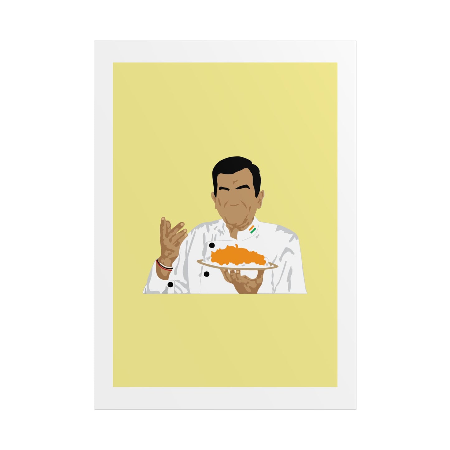 Sanjeev Kapoor - Chef Rolled Poster - Perfect Kitchen Wall Art for Foodies and Culinary Enthusiasts