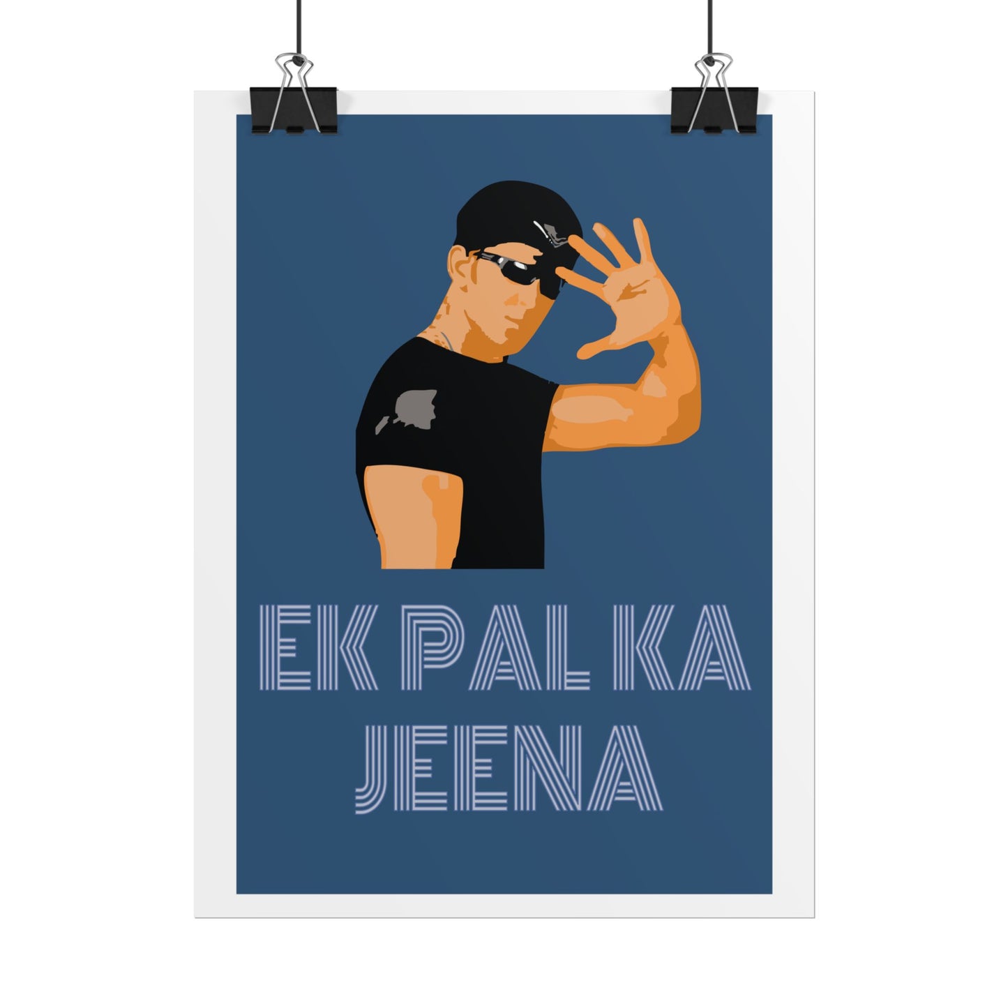 Kaho Na Pyaar Hai - EK PALKA JEENA - Hrithik Roshan - Rolled Poster - Modern Wall Art for Trendsetters