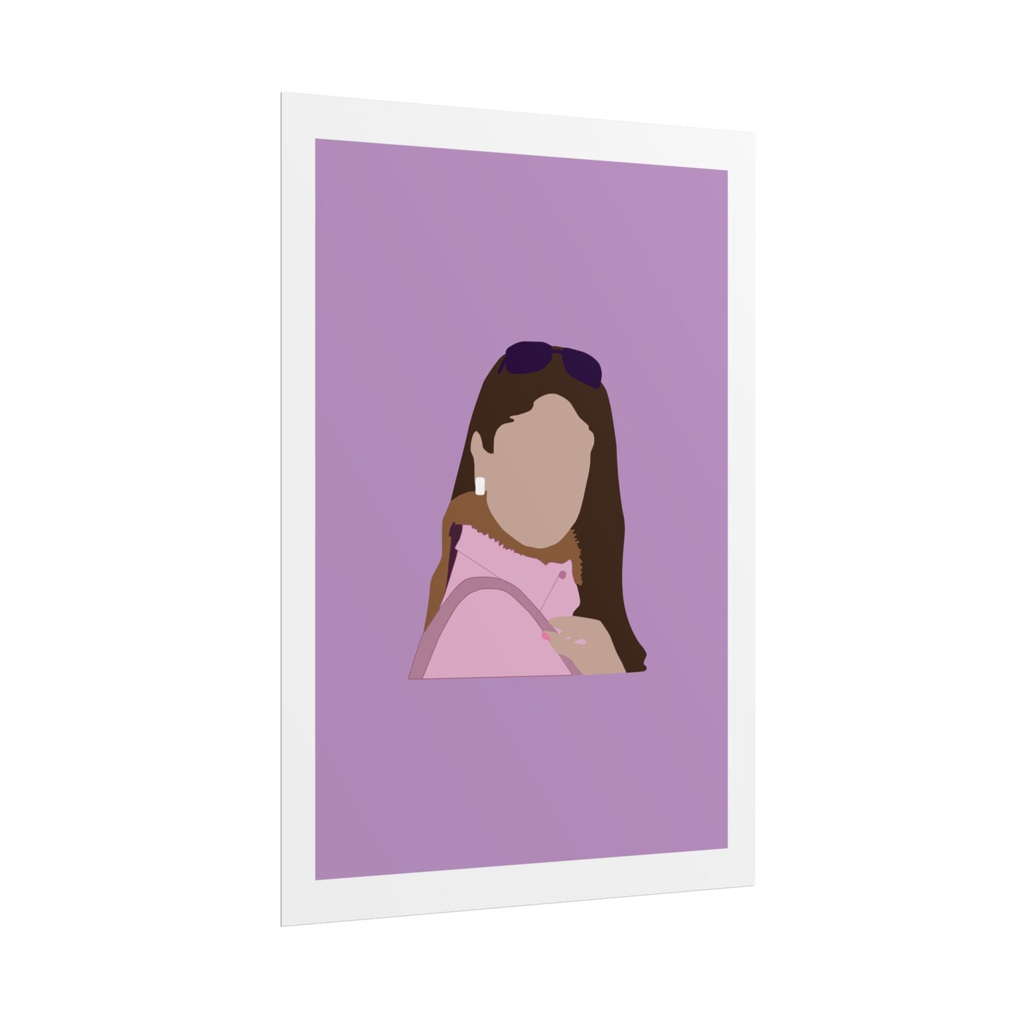 Kabhi Khushi Kabhi Gham - Kareena Kapoor - Chic Minimalist Rolled Poster - Modern Art Décor