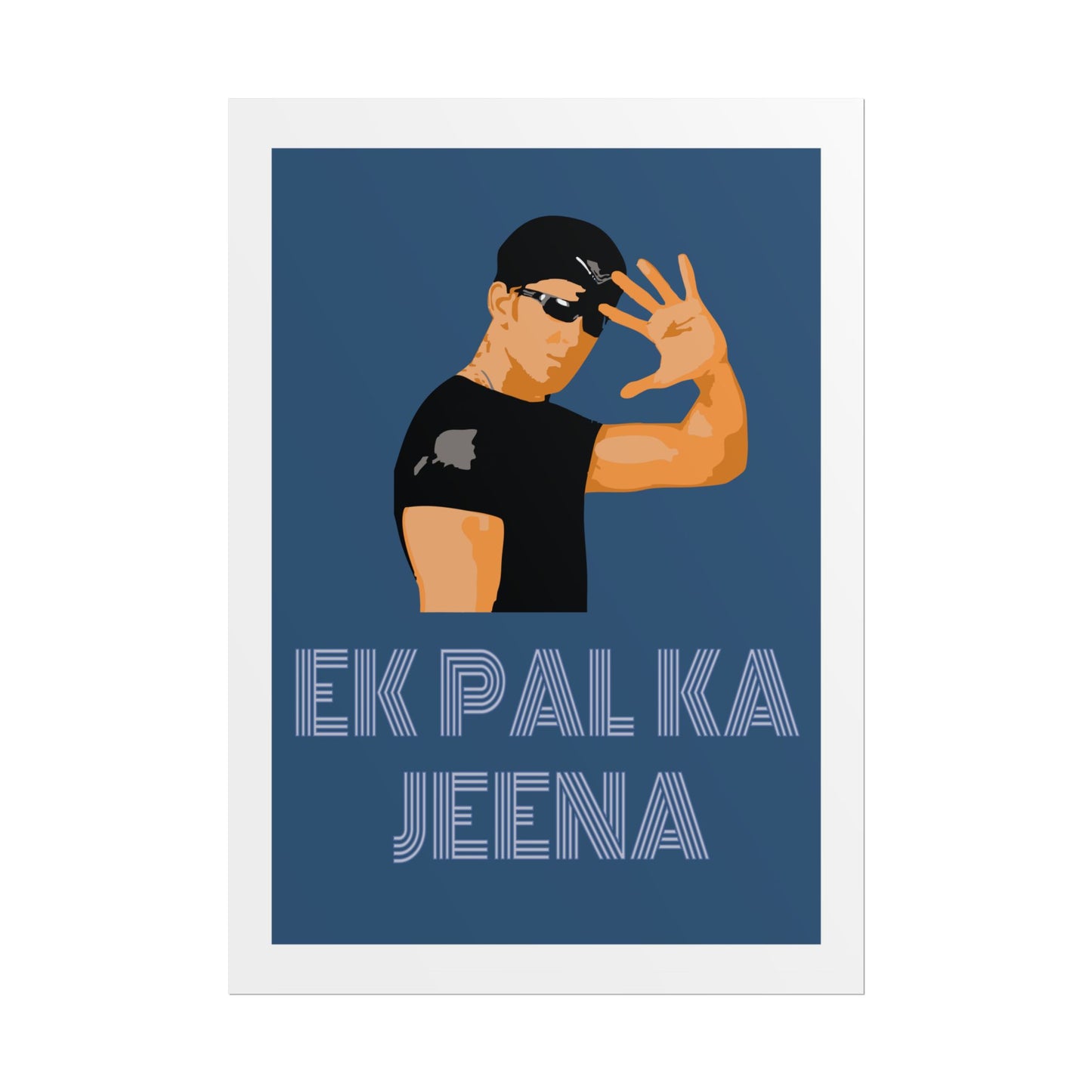 Kaho Na Pyaar Hai - EK PALKA JEENA - Hrithik Roshan - Rolled Poster - Modern Wall Art for Trendsetters
