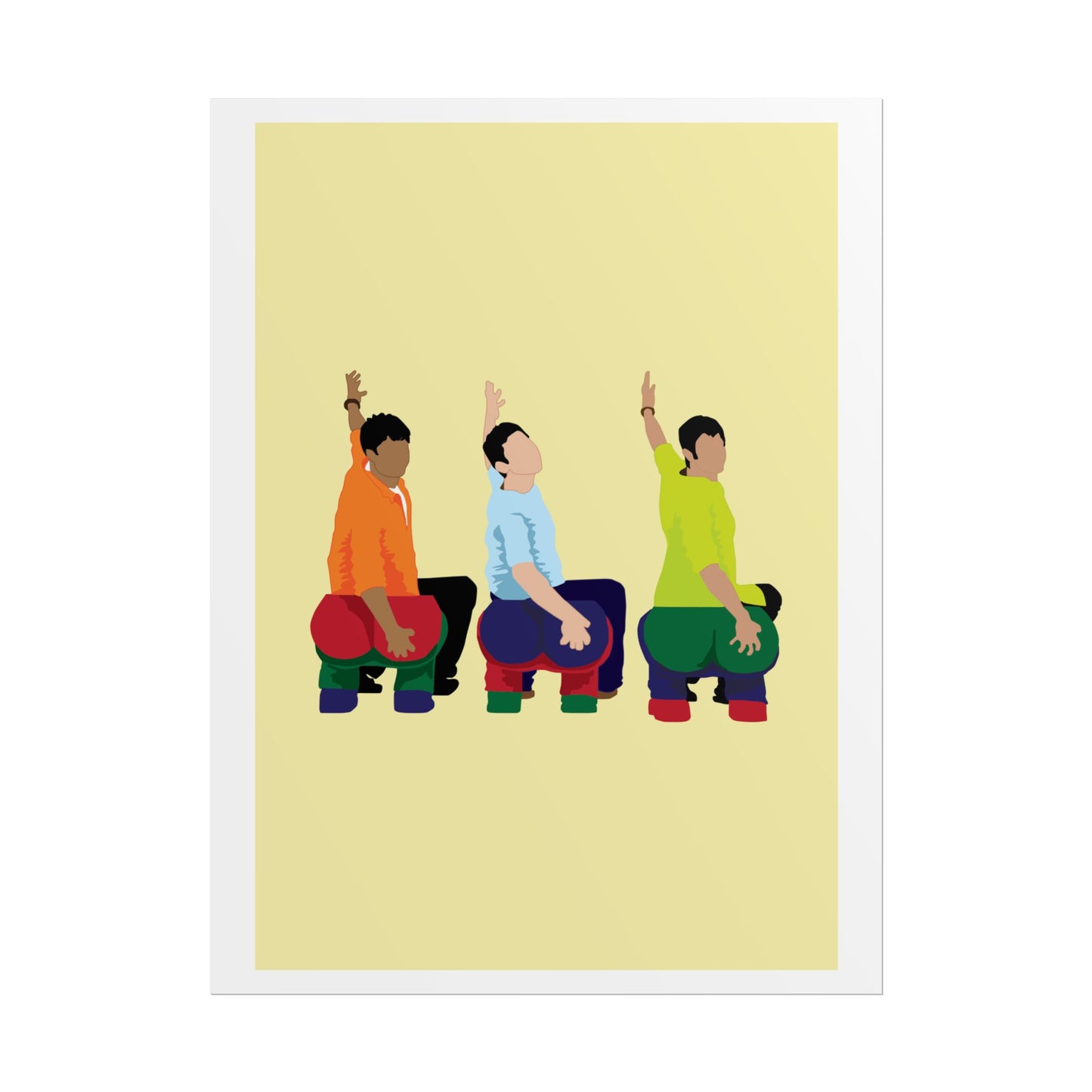 Colorful Motivational Rolled Posters | 3 Idiots | All Is Well
