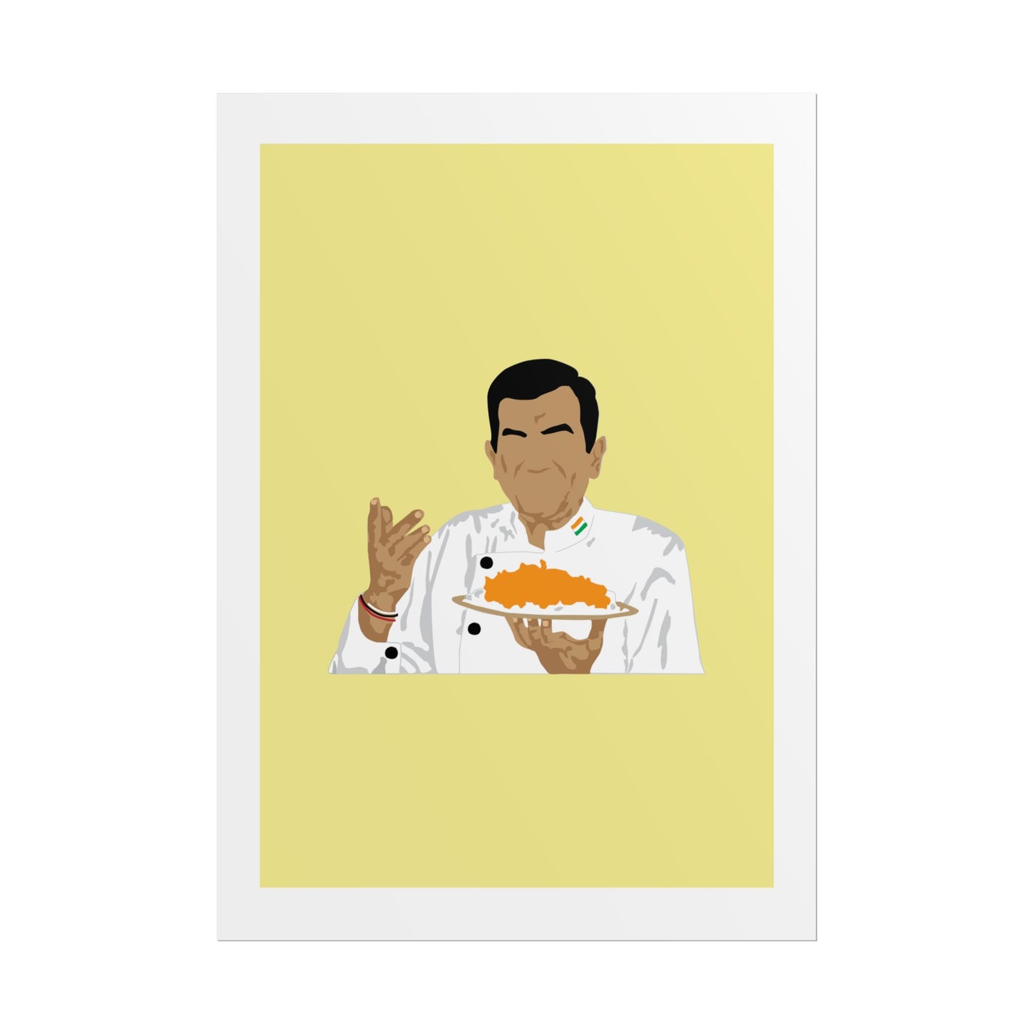 Sanjeev Kapoor - Chef Rolled Poster - Perfect Kitchen Wall Art for Foodies and Culinary Enthusiasts