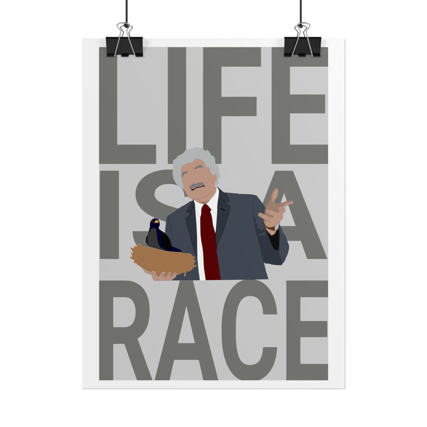 Rolled Posters - Life Is A Race - 3 Idiots