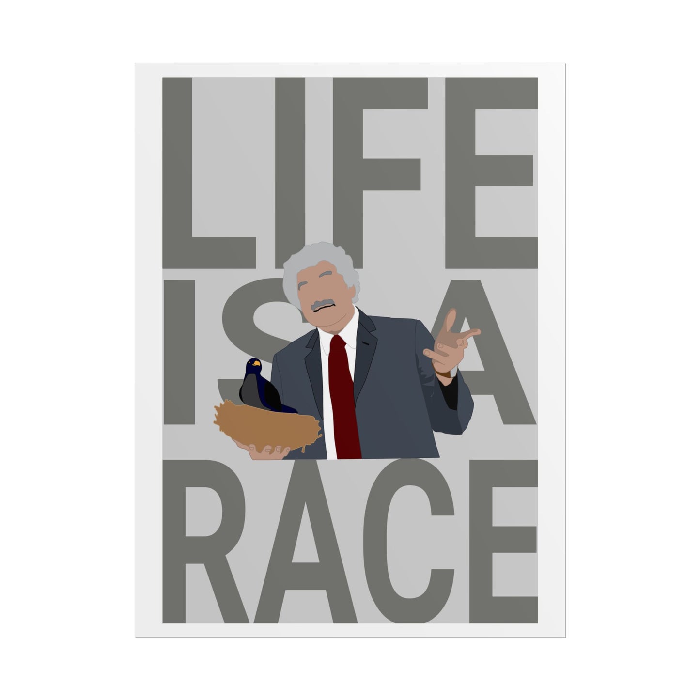 Rolled Posters - Life Is A Race - 3 Idiots