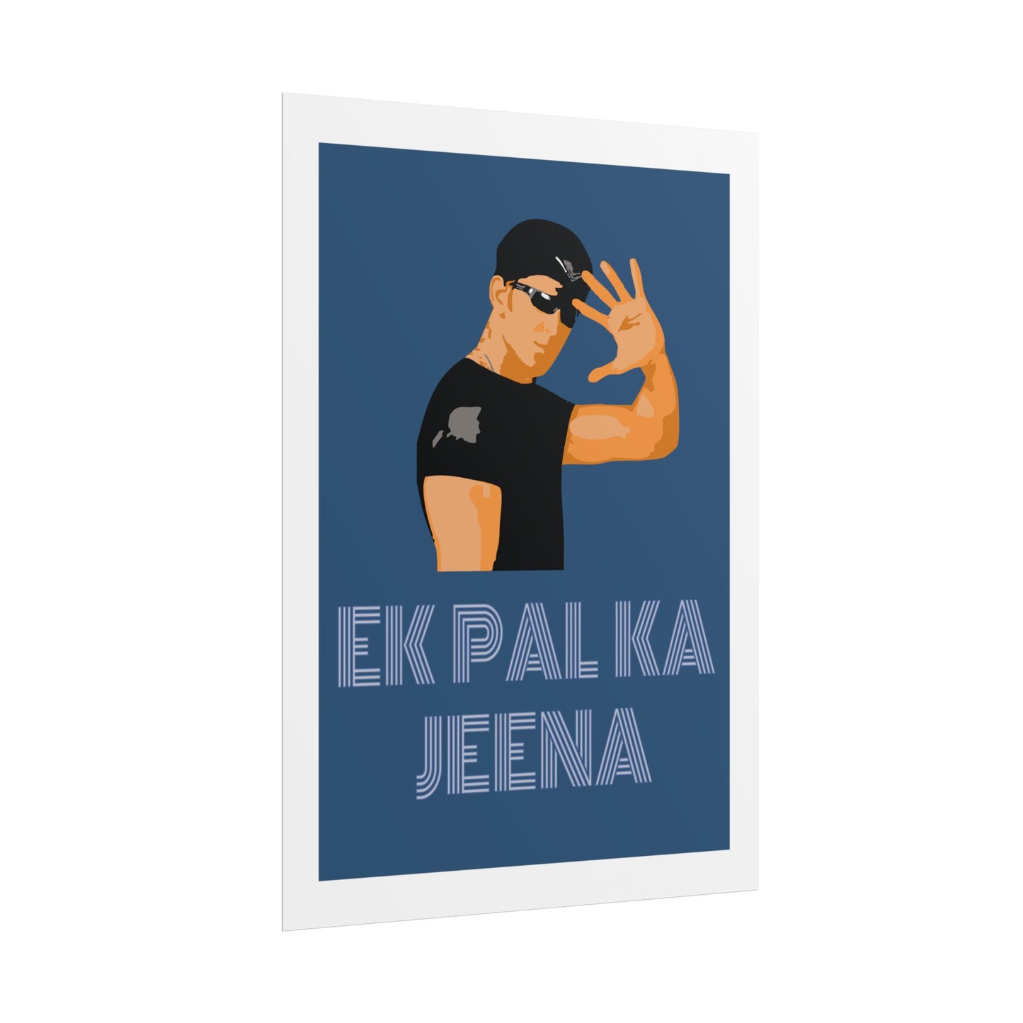 Kaho Na Pyaar Hai - EK PALKA JEENA - Hrithik Roshan - Rolled Poster - Modern Wall Art for Trendsetters