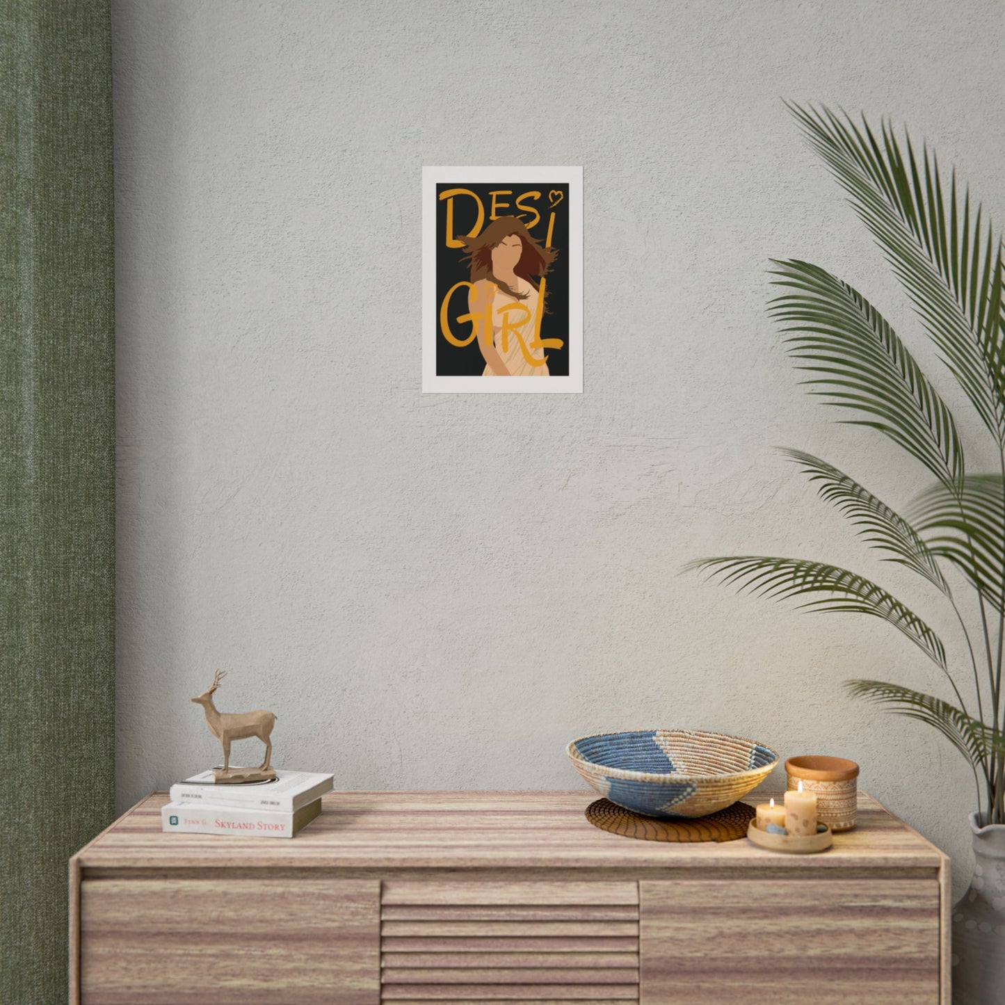 Desi Girl - Priyanka Chopra - Rolled Poster | Vibrant Wall Art for Culture Lovers