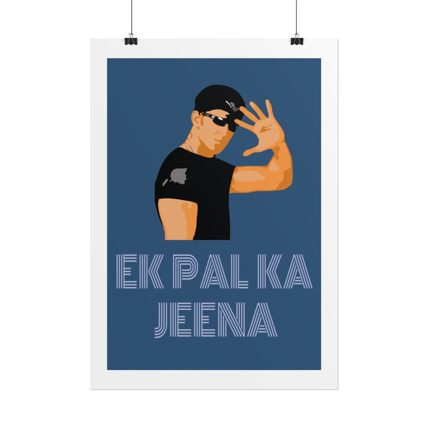Kaho Na Pyaar Hai - EK PALKA JEENA - Hrithik Roshan - Rolled Poster - Modern Wall Art for Trendsetters