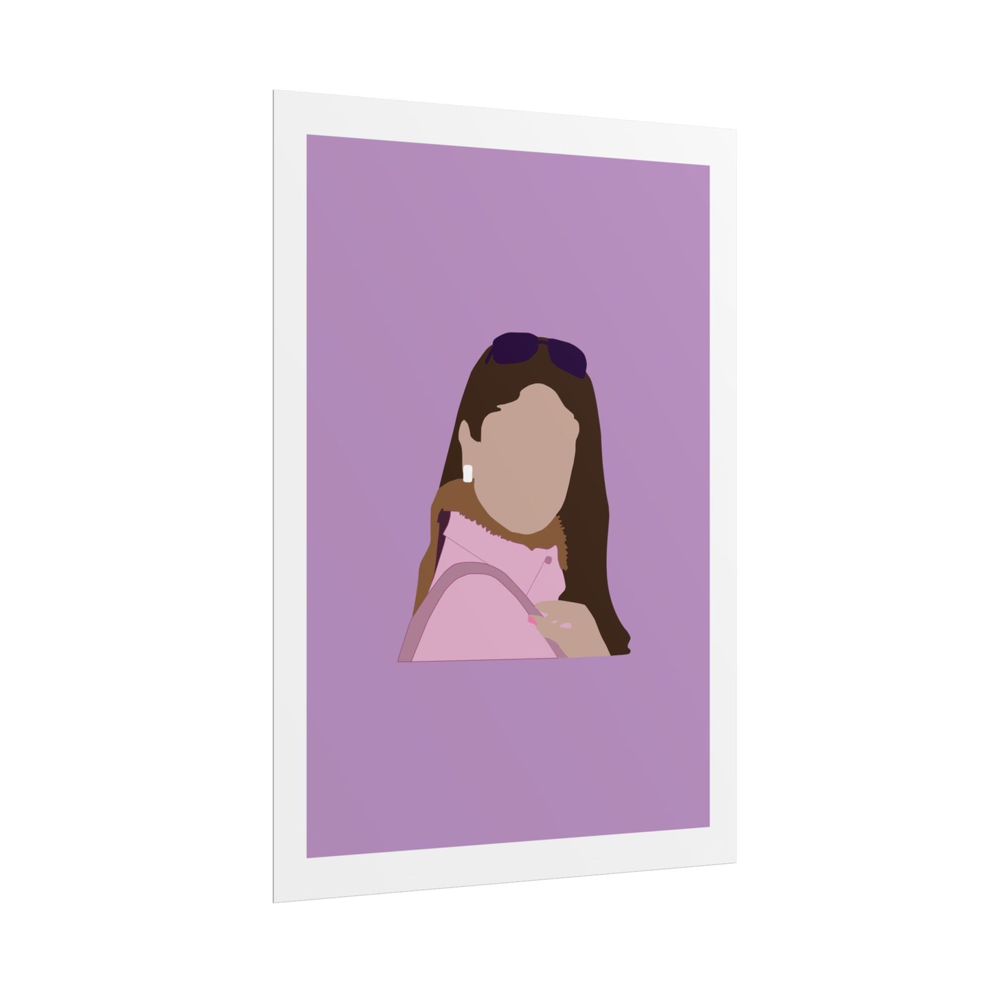 Kabhi Khushi Kabhi Gham - Kareena Kapoor - Chic Minimalist Rolled Poster - Modern Art Décor