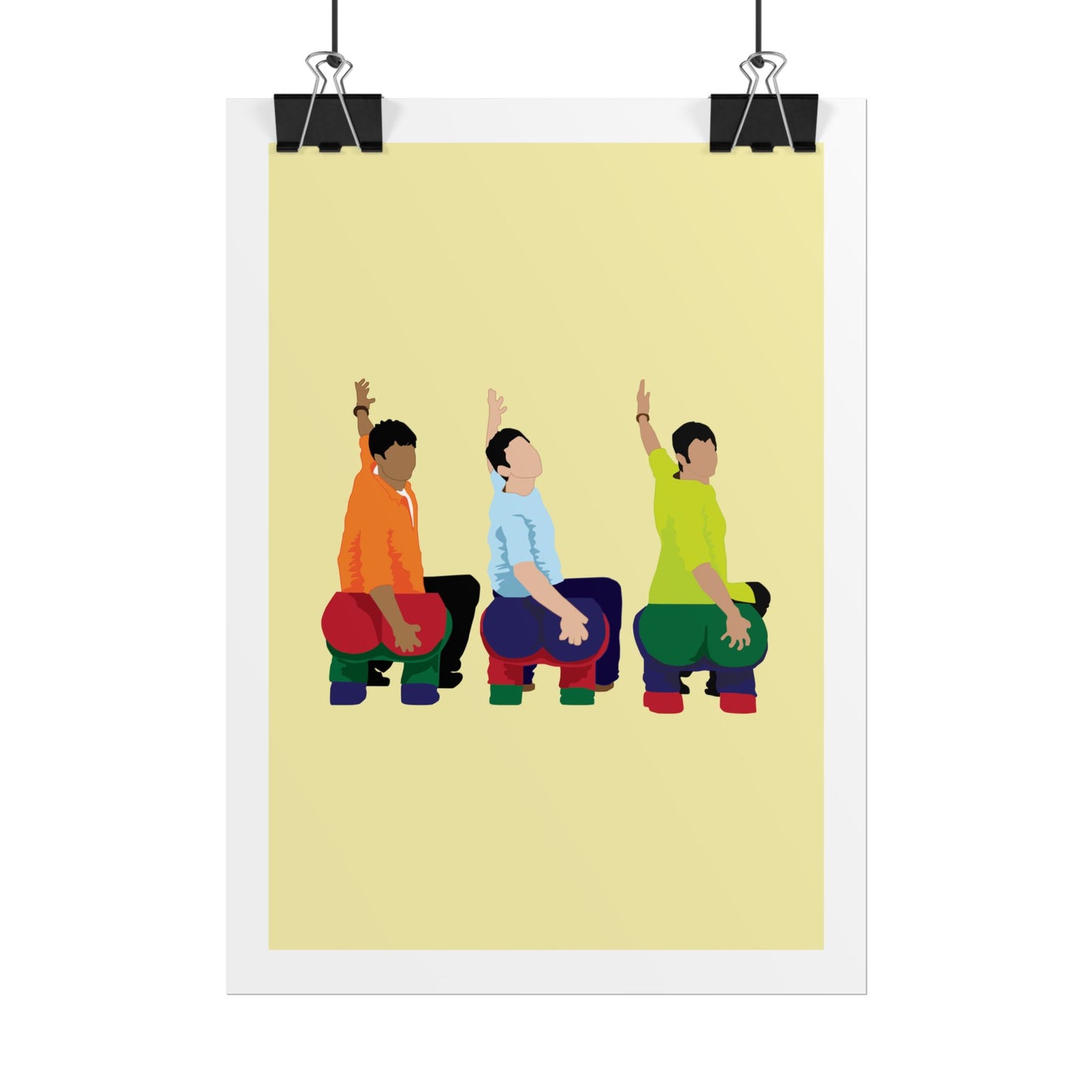 Colorful Motivational Rolled Posters | 3 Idiots | All Is Well