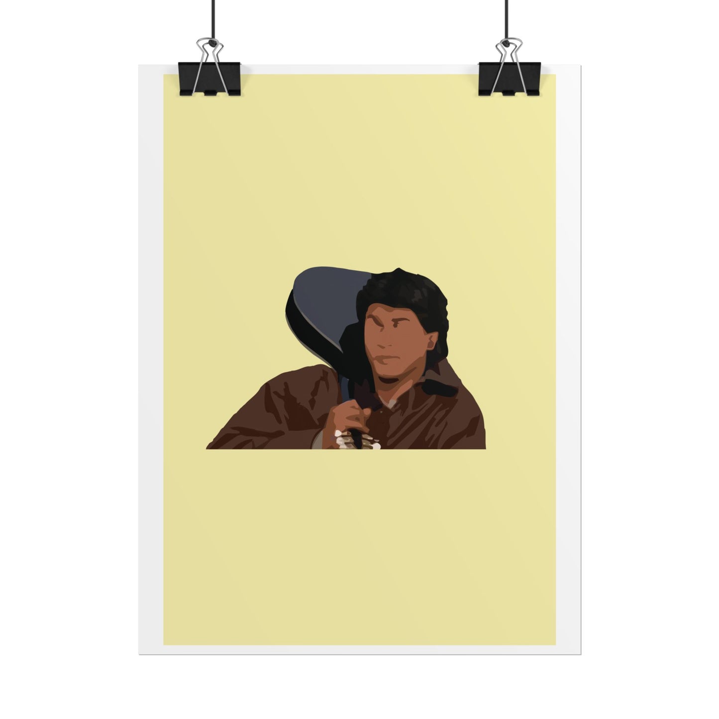Rolled Poster - Vintage Art Print - Shah Rukh Khan - Dilwale Dulhania Le Jayenge