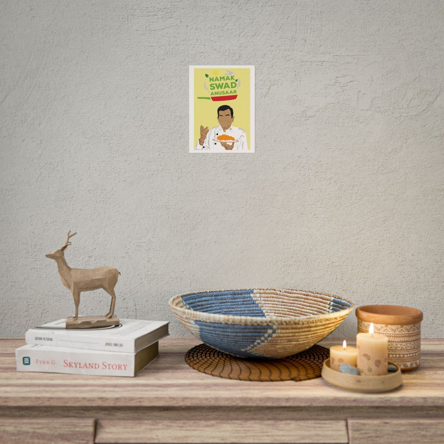 Culinary - Sanjeev Kapoor - Rolled Posters - 'Namak Swad Anusaar' Chef Art