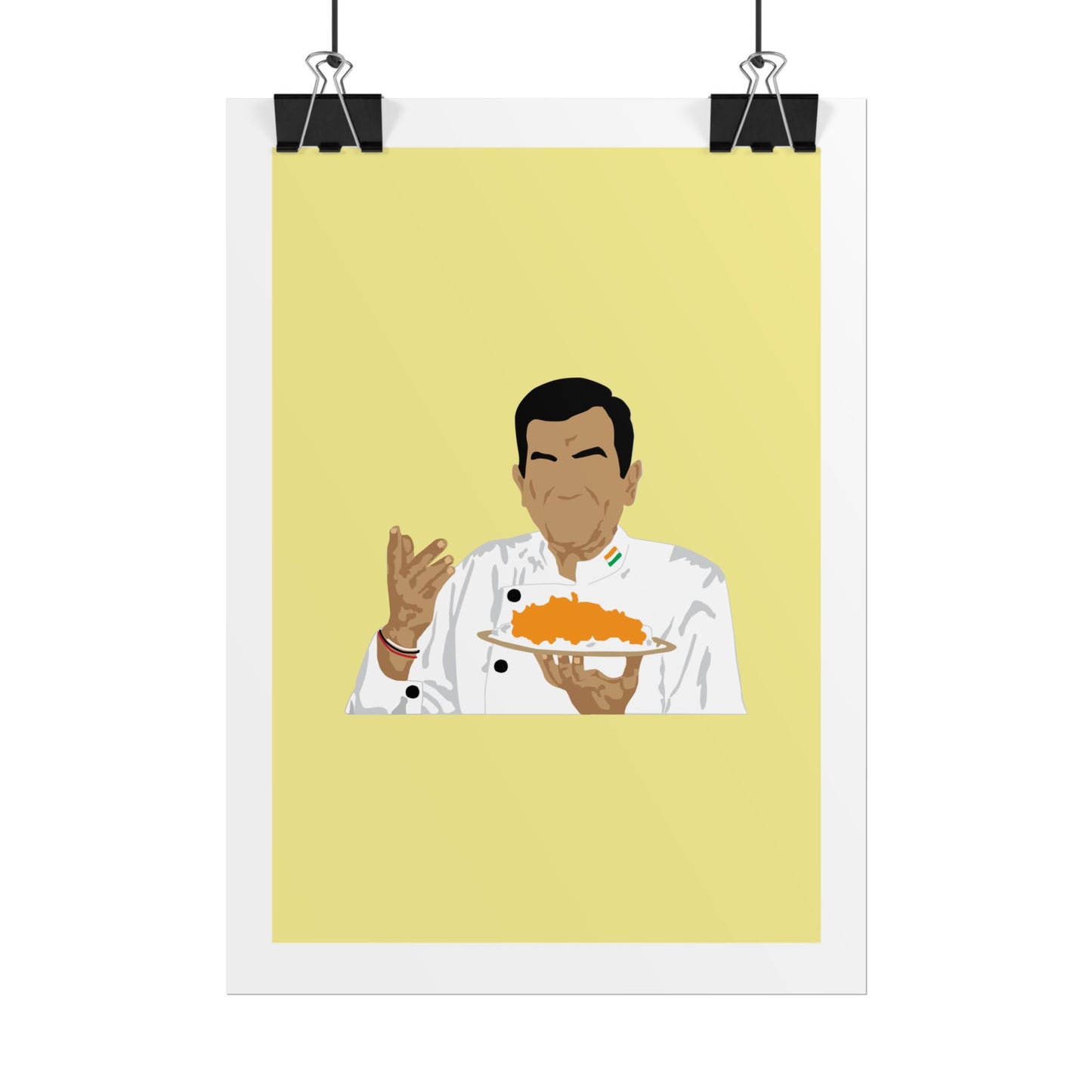 Sanjeev Kapoor - Chef Rolled Poster - Perfect Kitchen Wall Art for Foodies and Culinary Enthusiasts