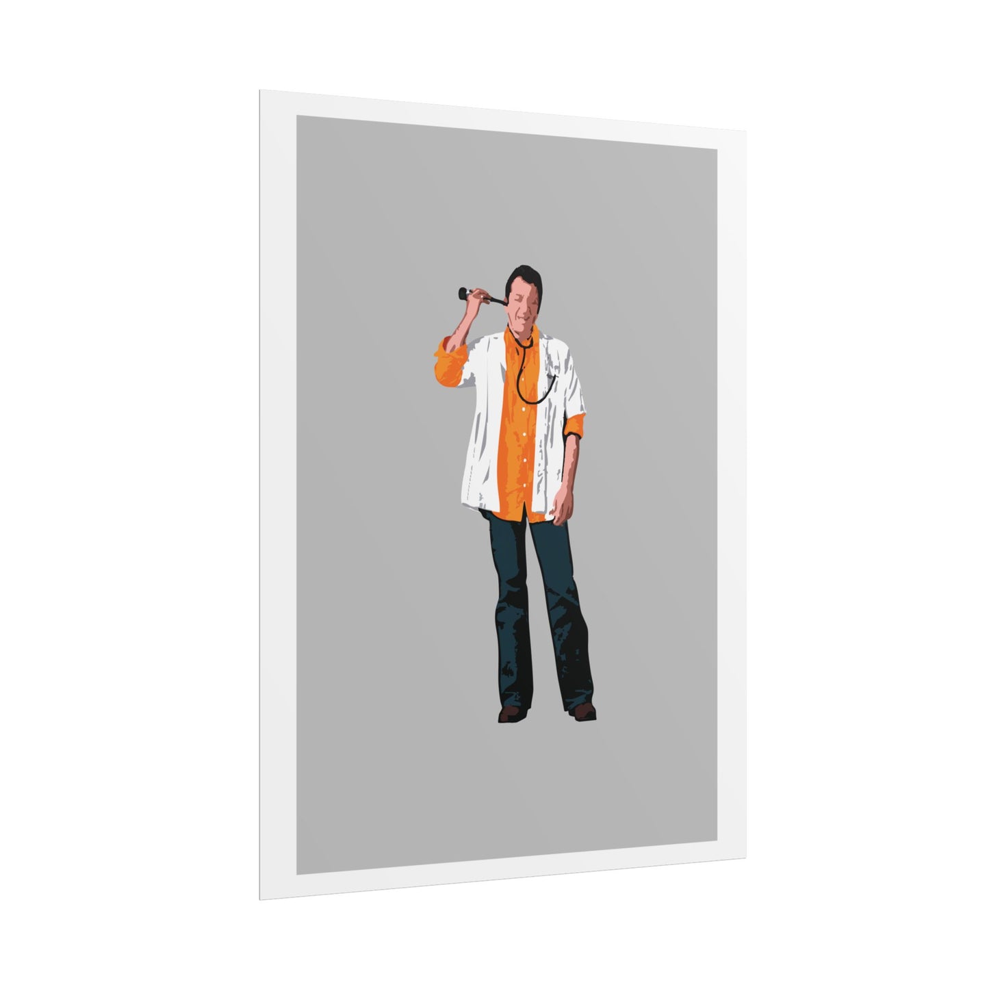 Munna Bhai MBBS - Vintage-Inspired Rolled Poster - Retro Movie Character Art